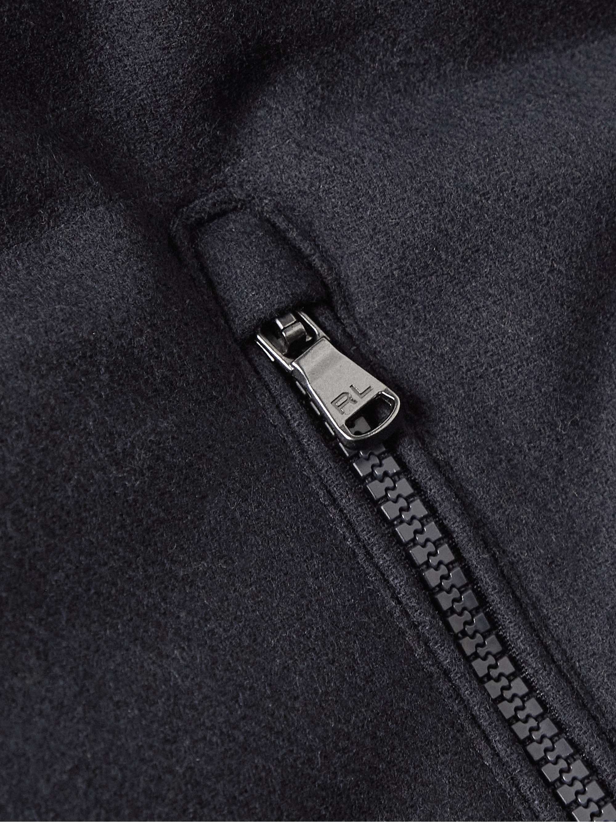 POLO RALPH LAUREN Quilted Wool-Blend Twill and Ripstop Down Hooded Jacket