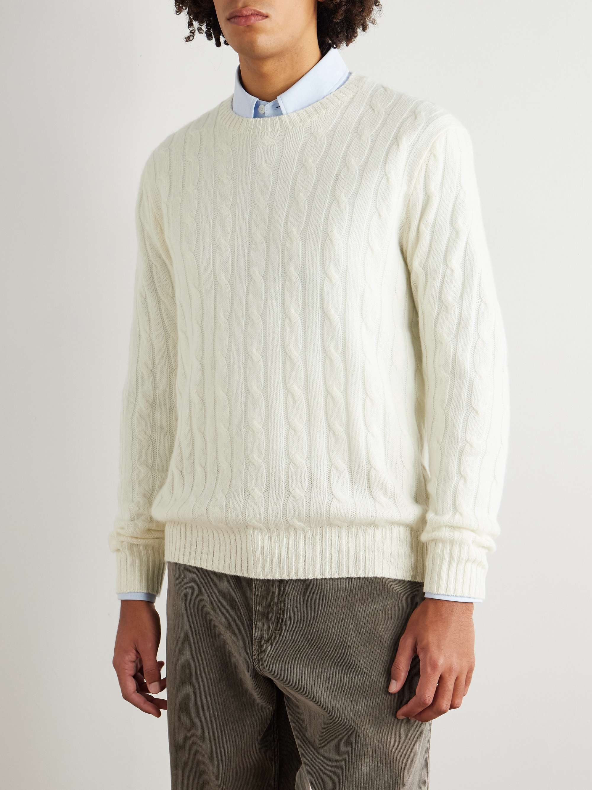 POLO RALPH LAUREN Cable-Knit Cashmere Sweater