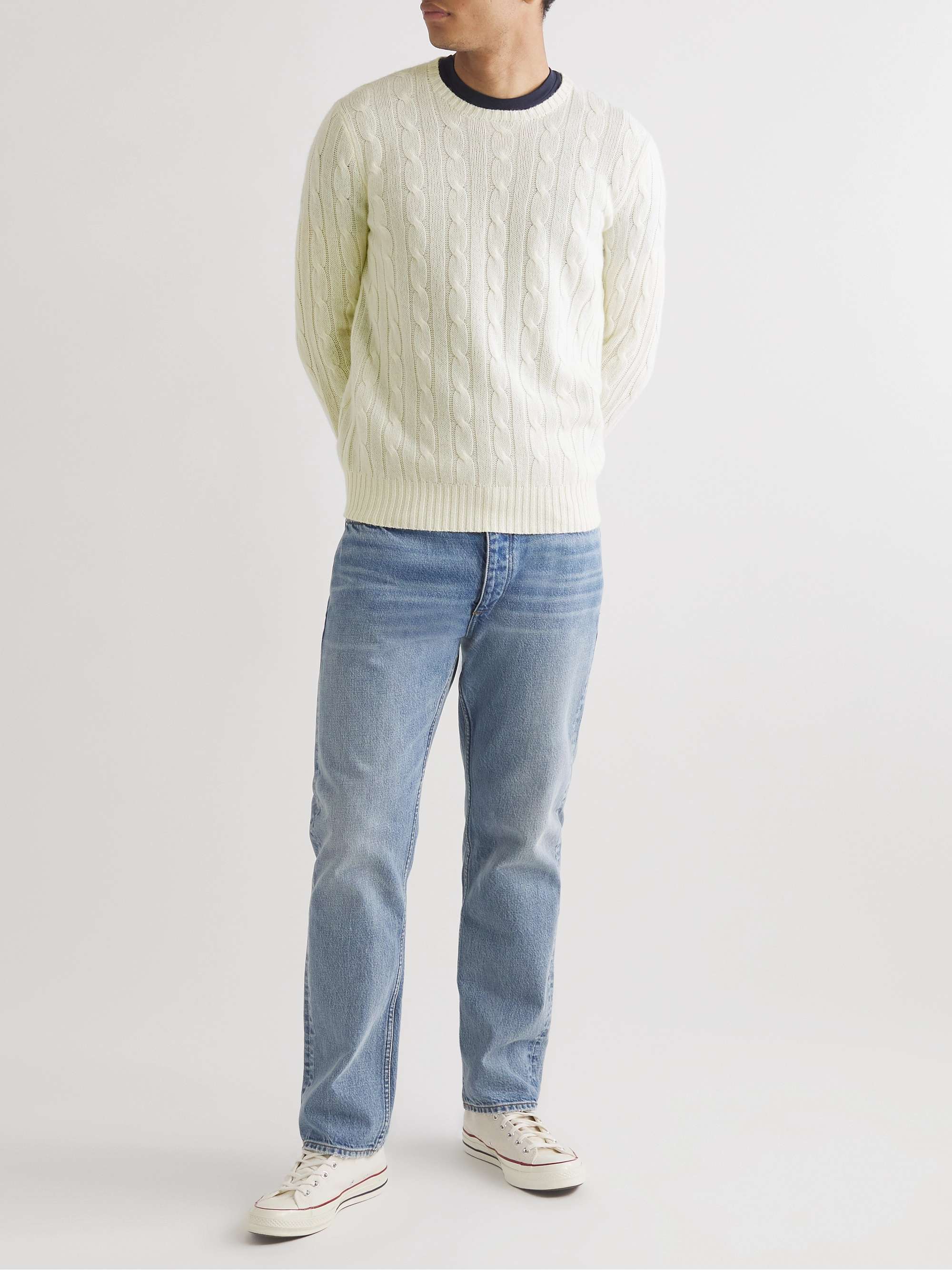 POLO RALPH LAUREN Cable-Knit Cashmere Sweater