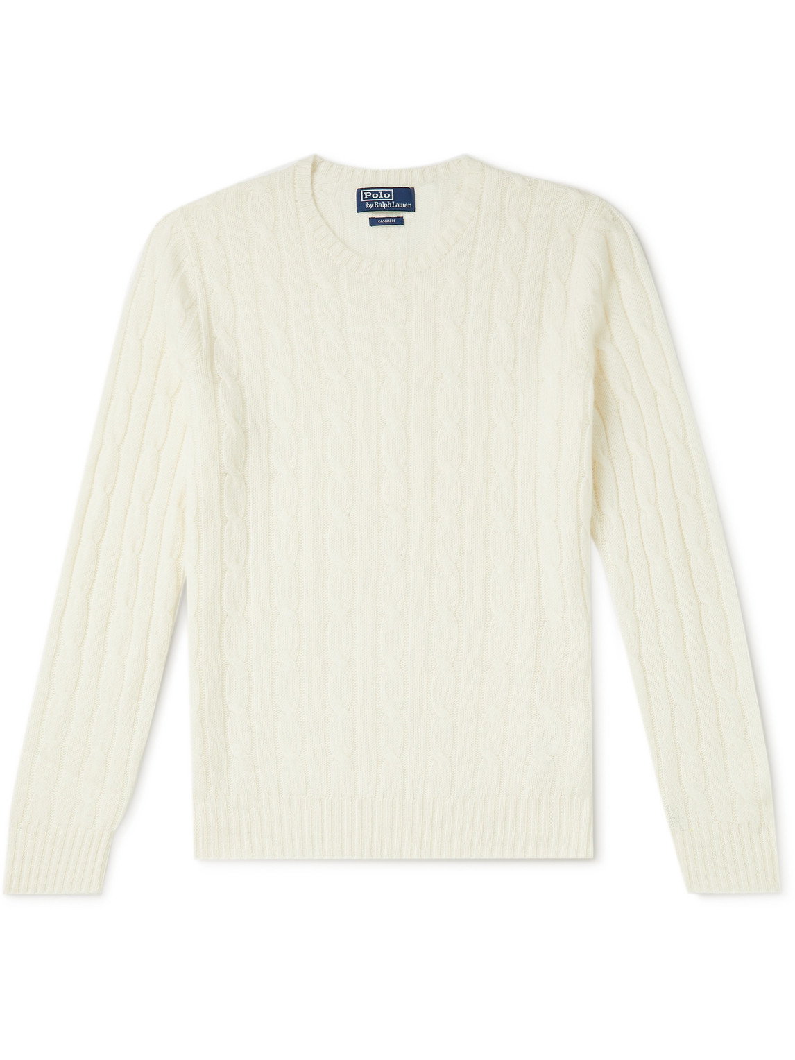 POLO RALPH LAUREN CABLE-KNIT CASHMERE SWEATER