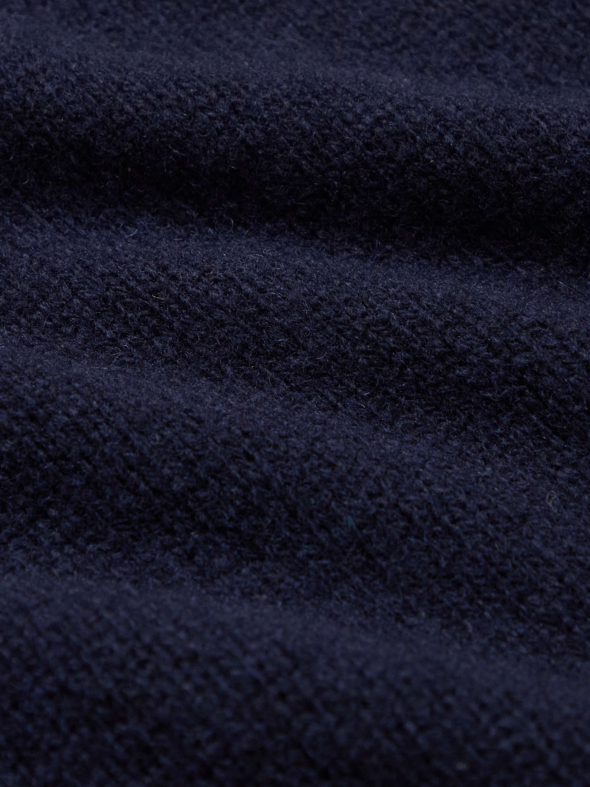 KINGSMAN Shetland Virgin Wool Rollneck Sweater
