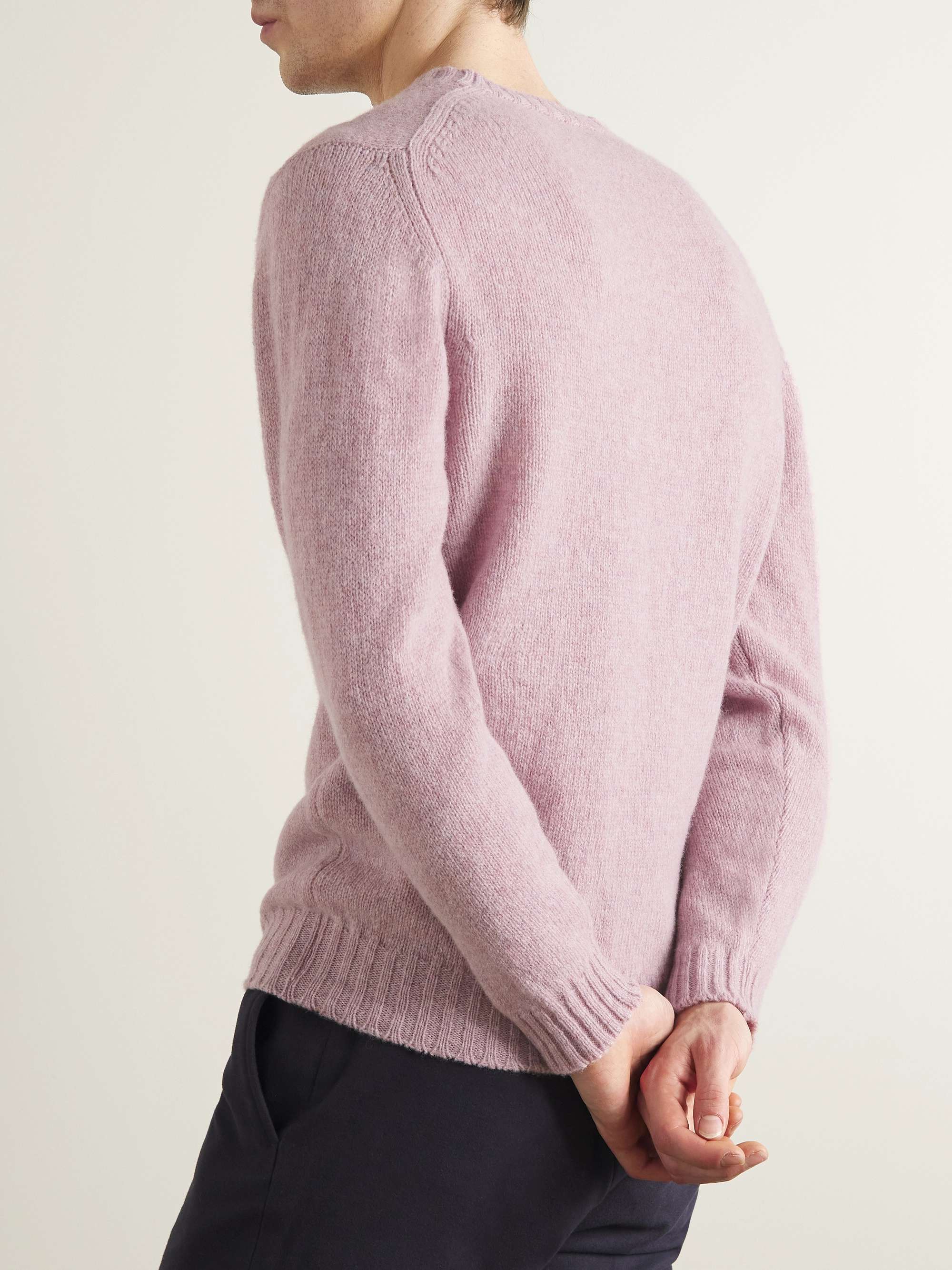 KINGSMAN Shetland Virgin Wool Sweater