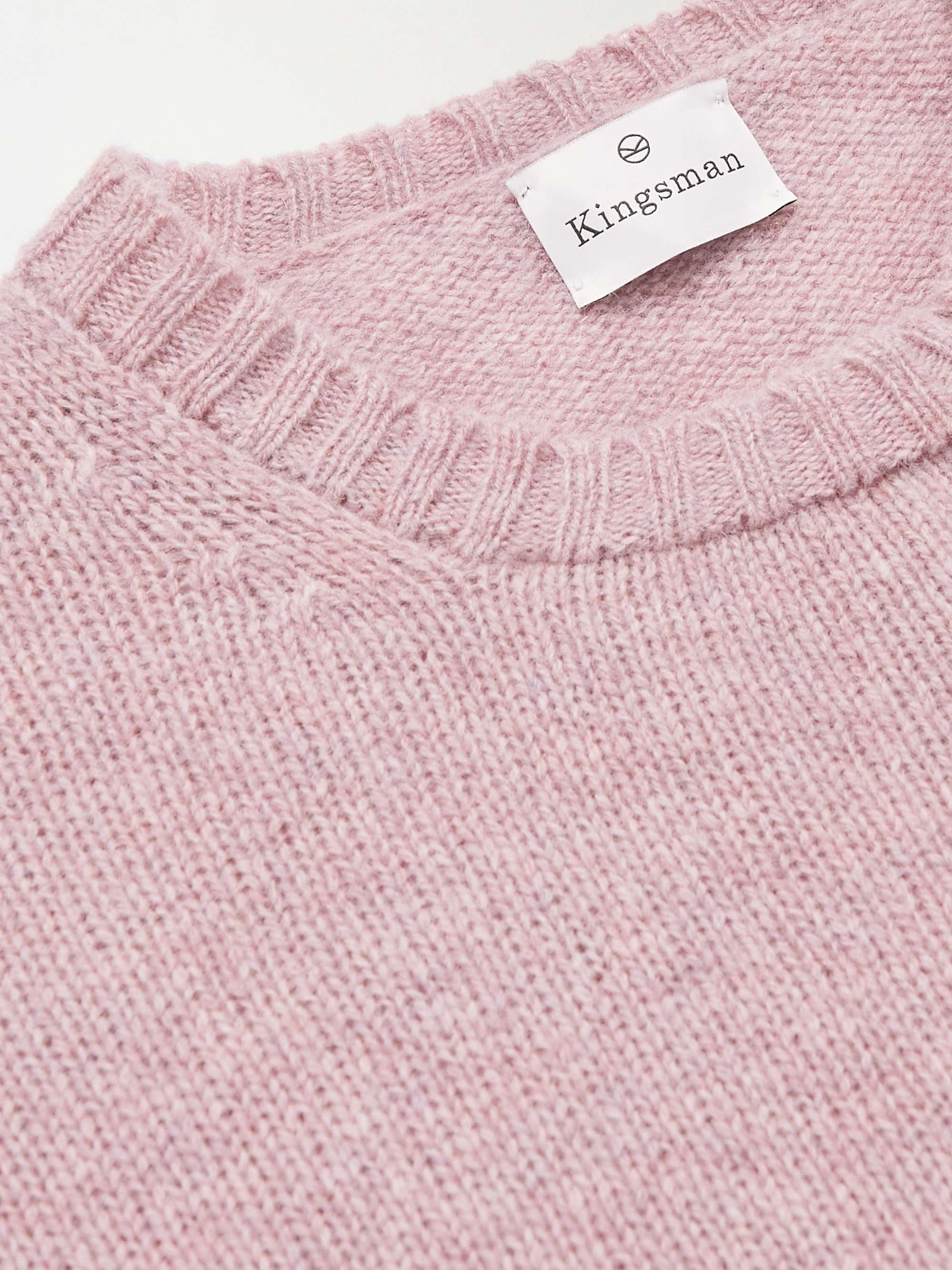 KINGSMAN Shetland Virgin Wool Sweater