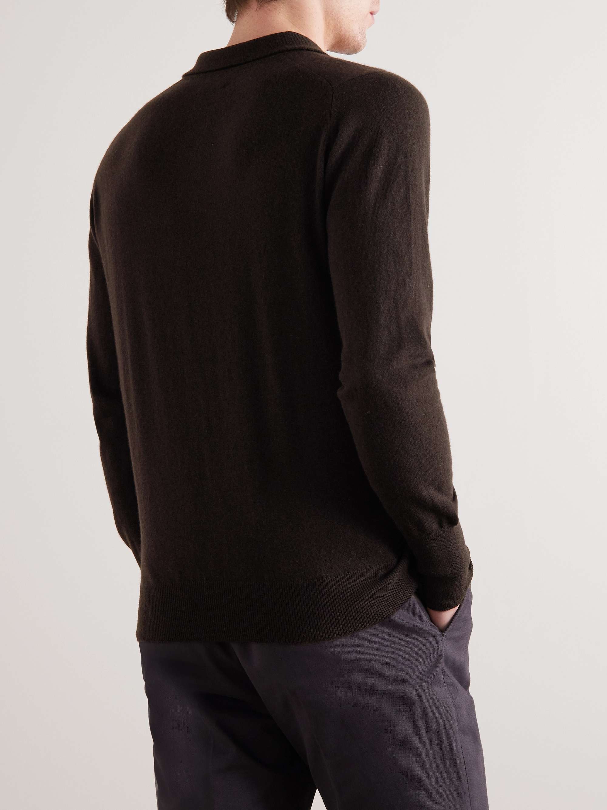 KINGSMAN Oxton Cashmere Polo Shirt