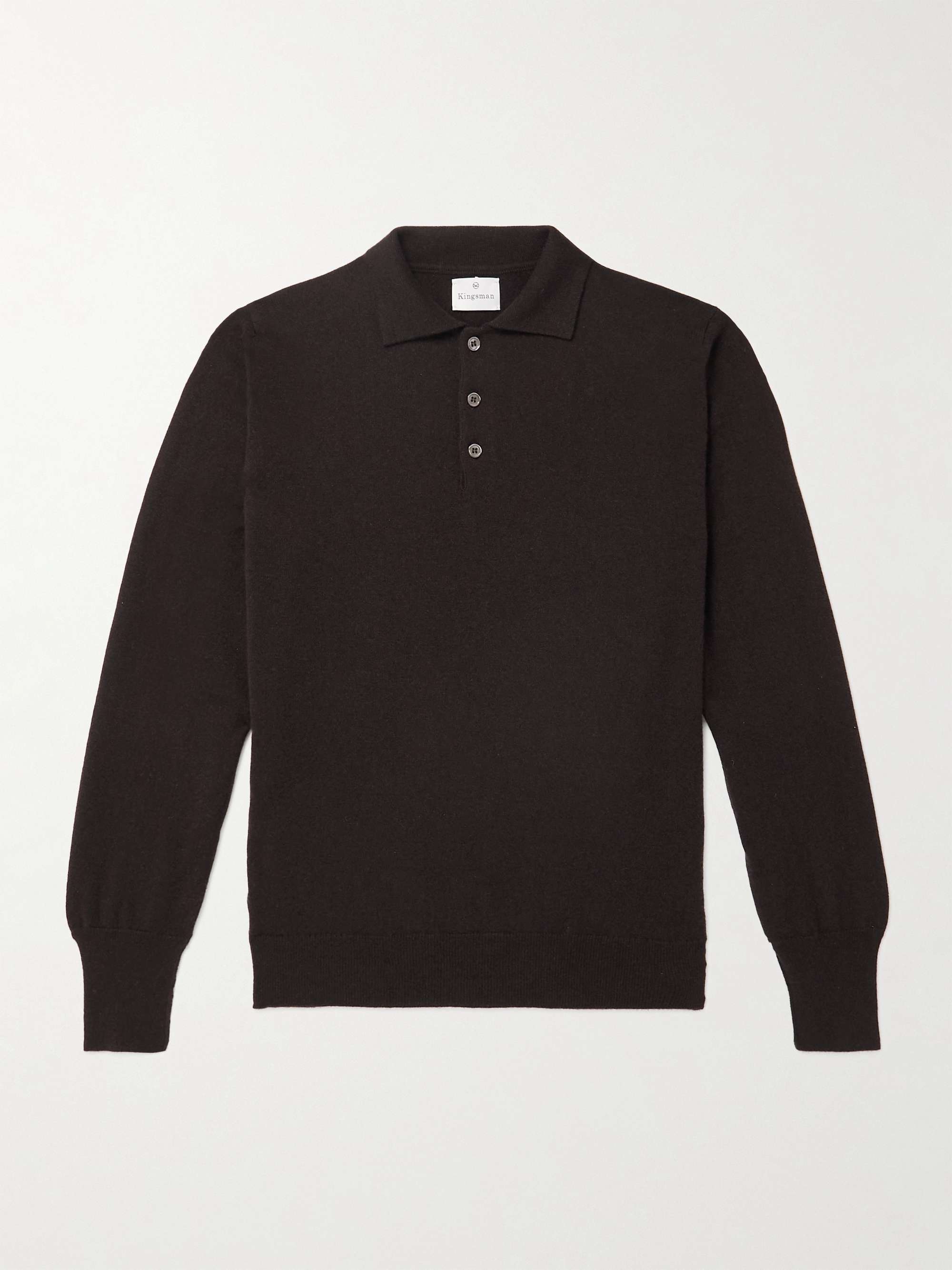 KINGSMAN Oxton Cashmere Polo Shirt for Men | MR PORTER