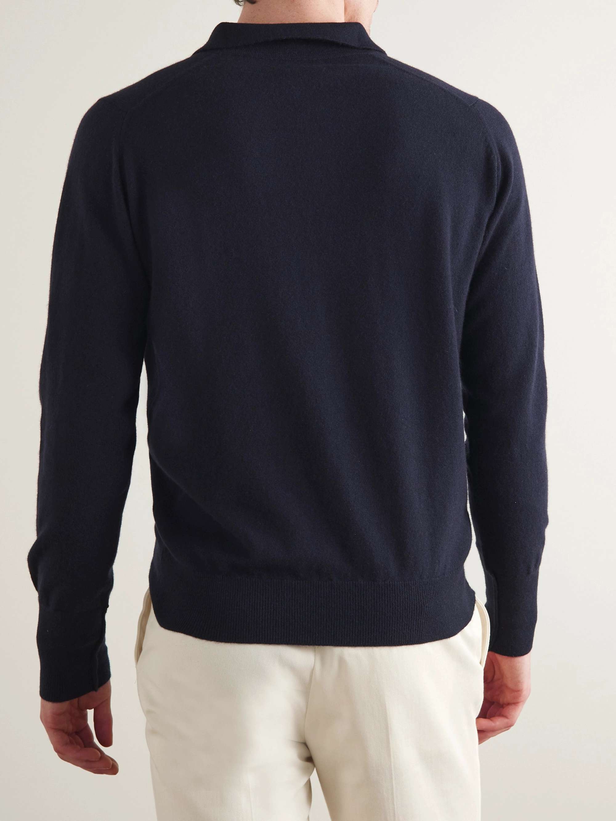 KINGSMAN Oxton Cashmere Polo Shirt