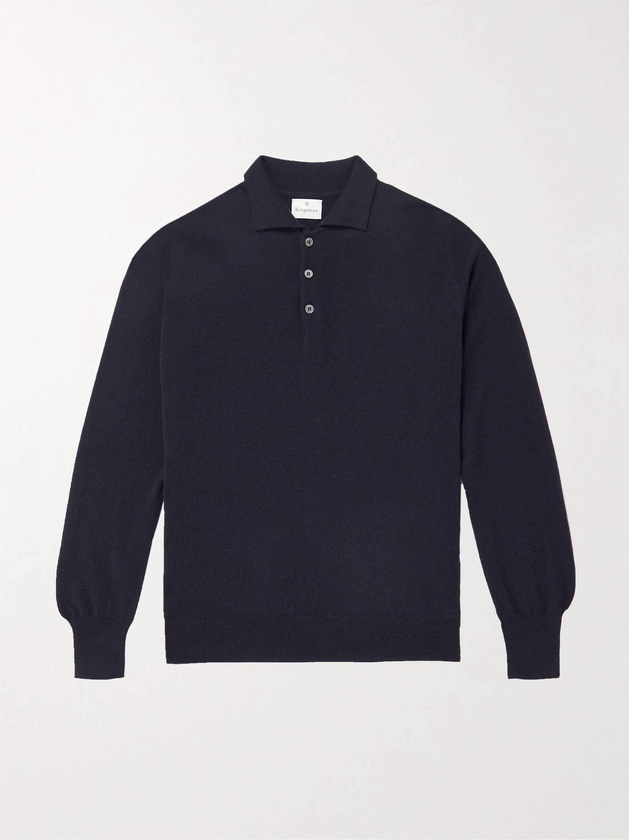 KINGSMAN Oxton Cashmere Polo Shirt for Men | MR PORTER