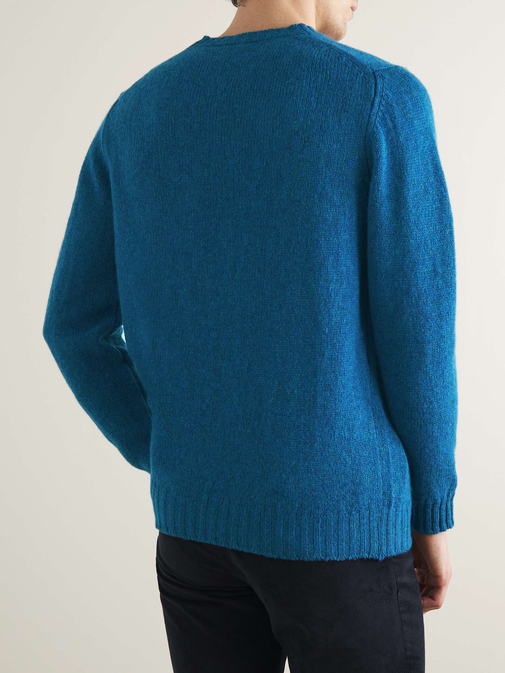 KINGSMAN Shetland Virgin Wool Sweater