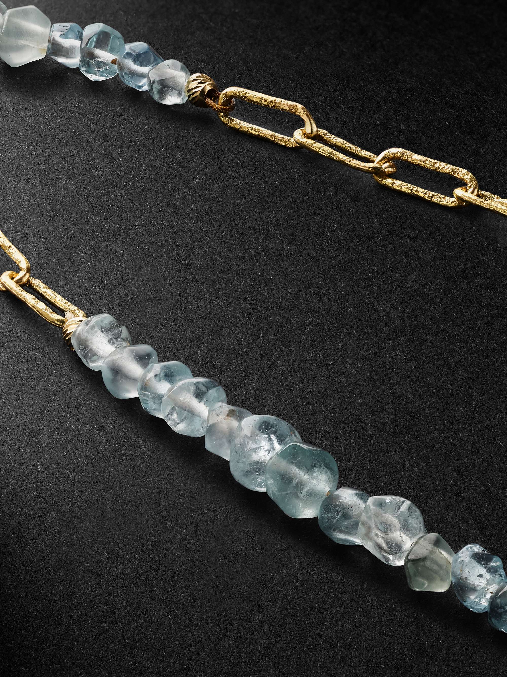 HEALERS FINE JEWELRY Fire Recycled Gold Cornelian Chain Necklace