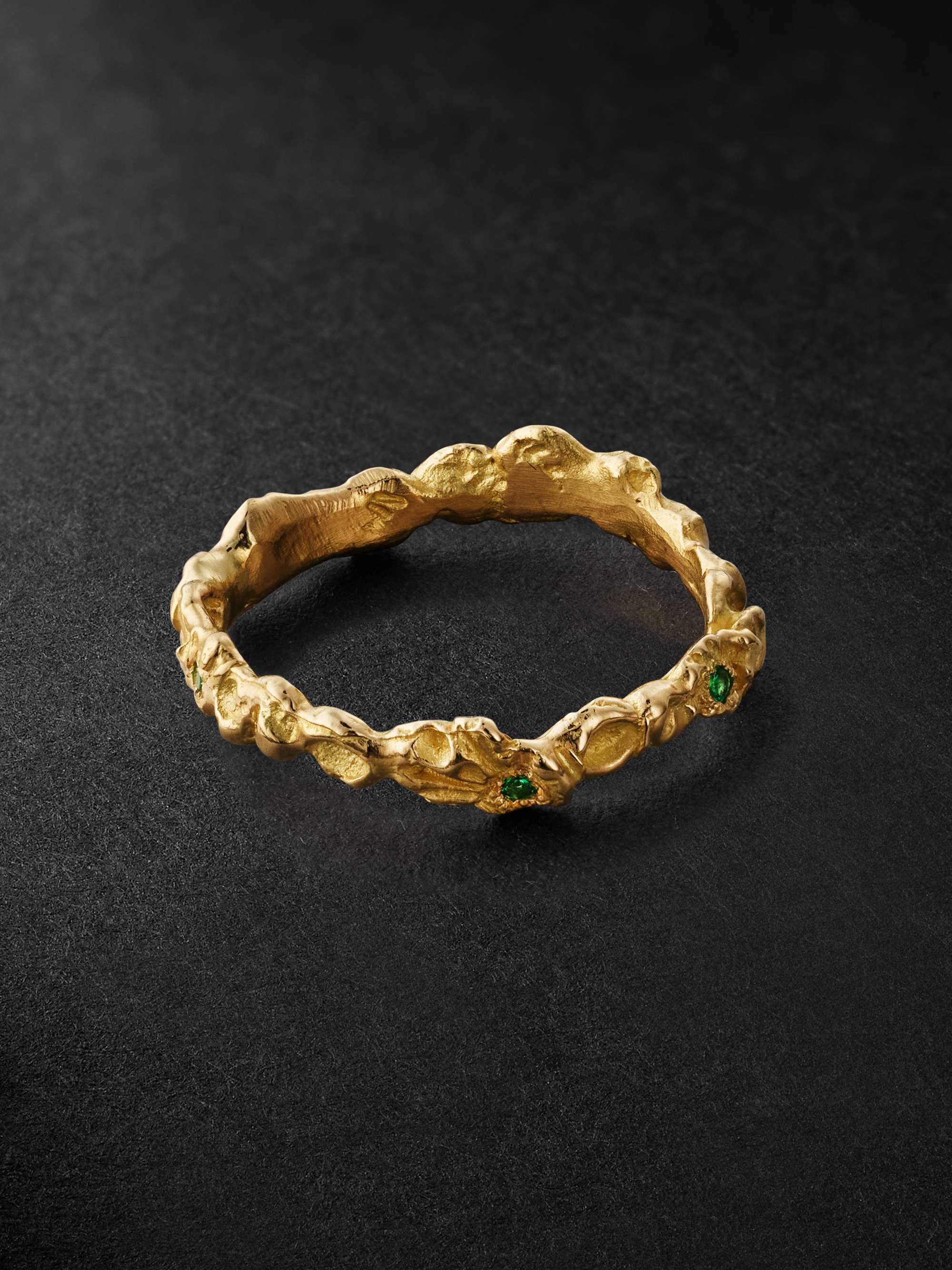 HEALERS FINE JEWELRY Recycled Gold Emerald Ring