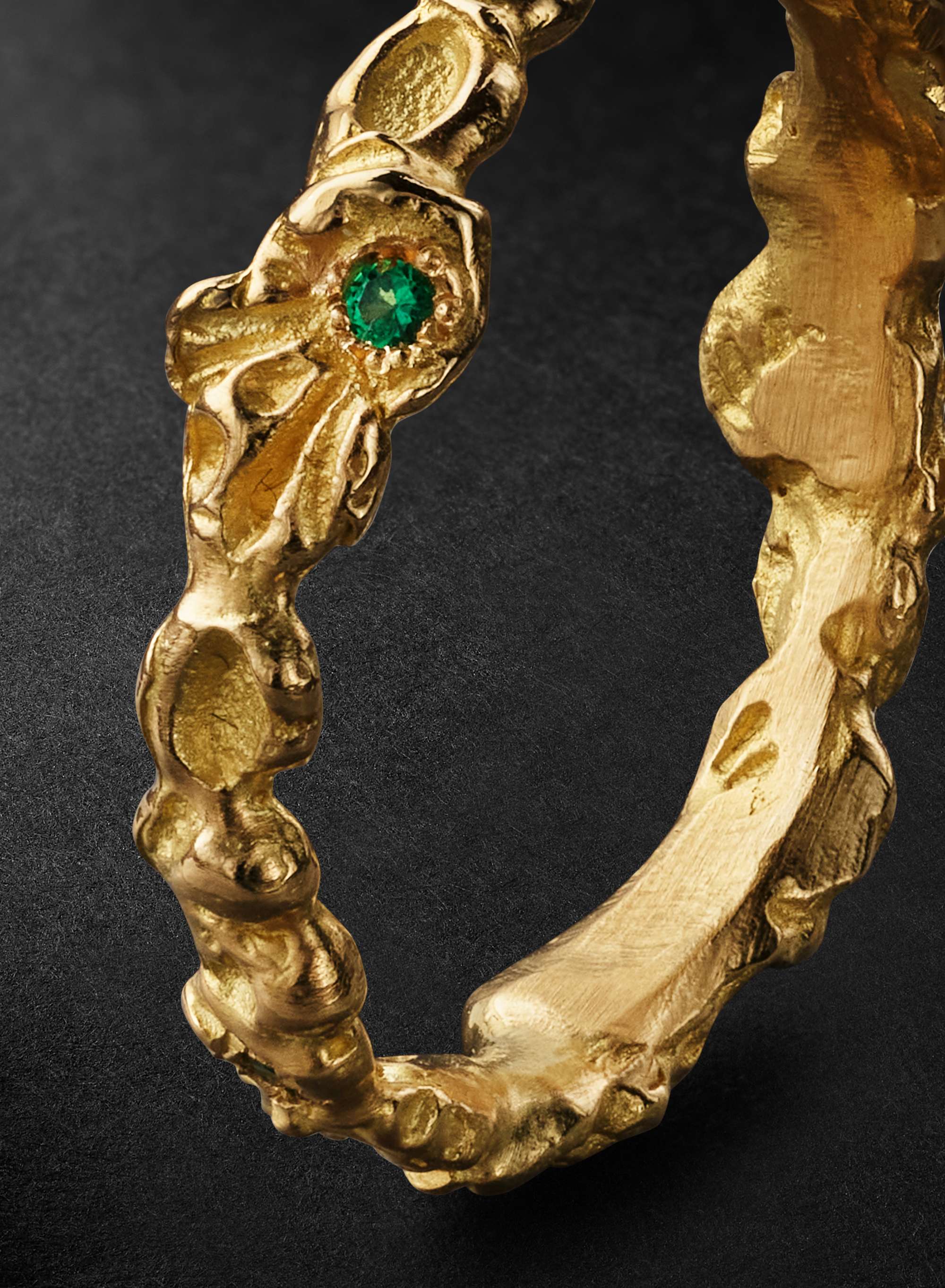 HEALERS FINE JEWELRY Recycled Gold Emerald Ring
