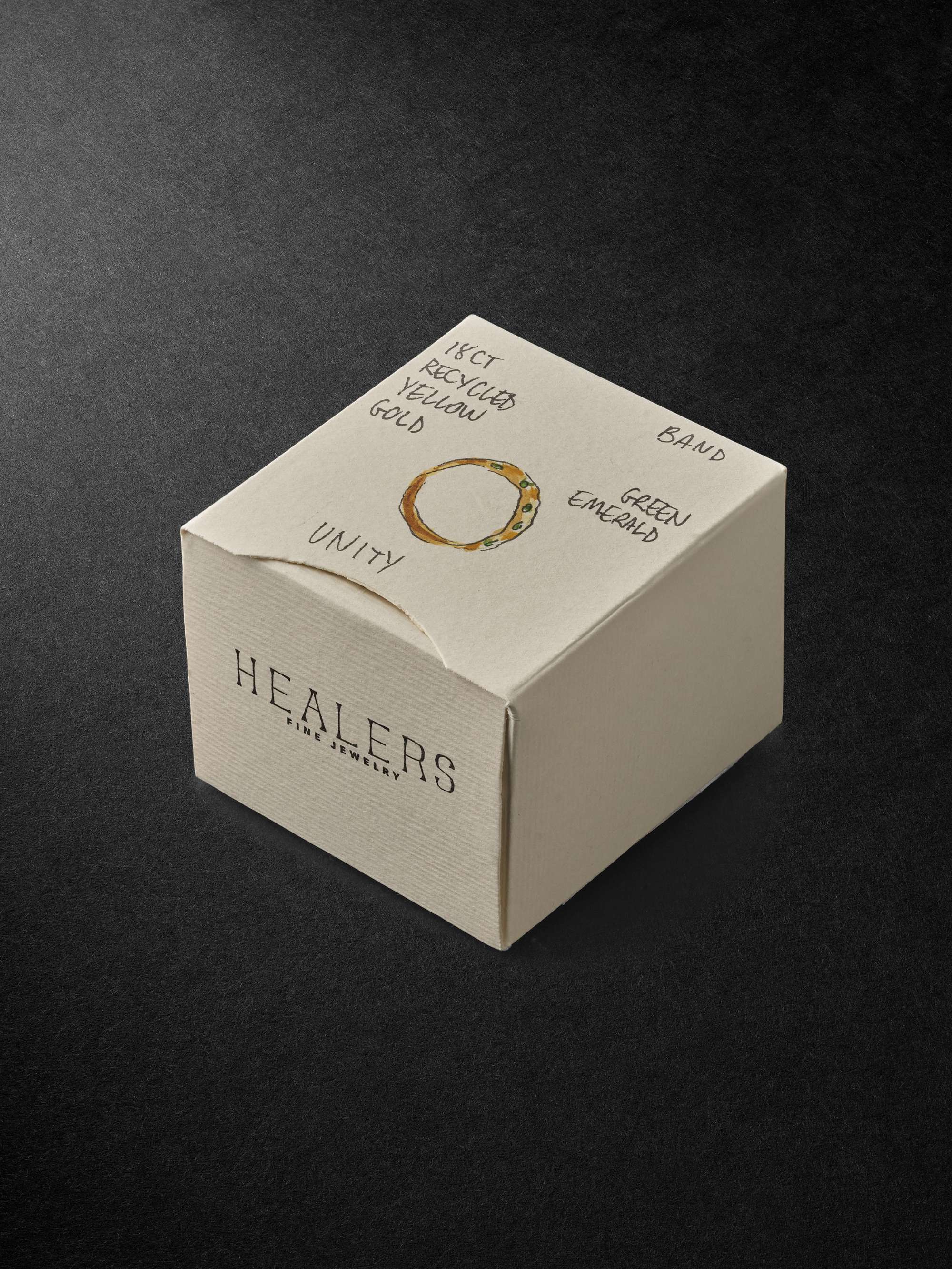 HEALERS FINE JEWELRY Recycled Gold Emerald Ring