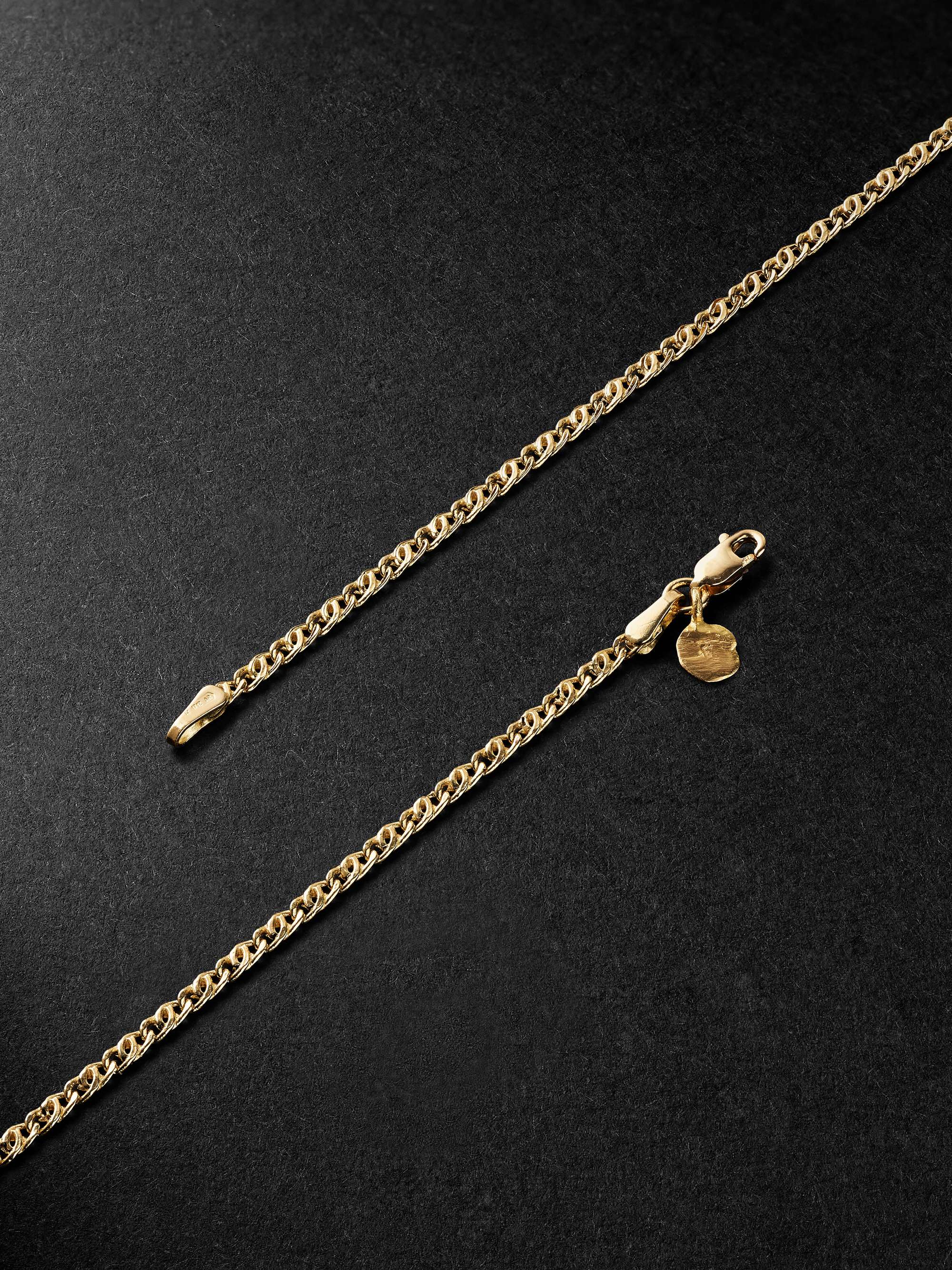 HEALERS FINE JEWELRY Recycled Gold Tourmaline Pendant Necklace