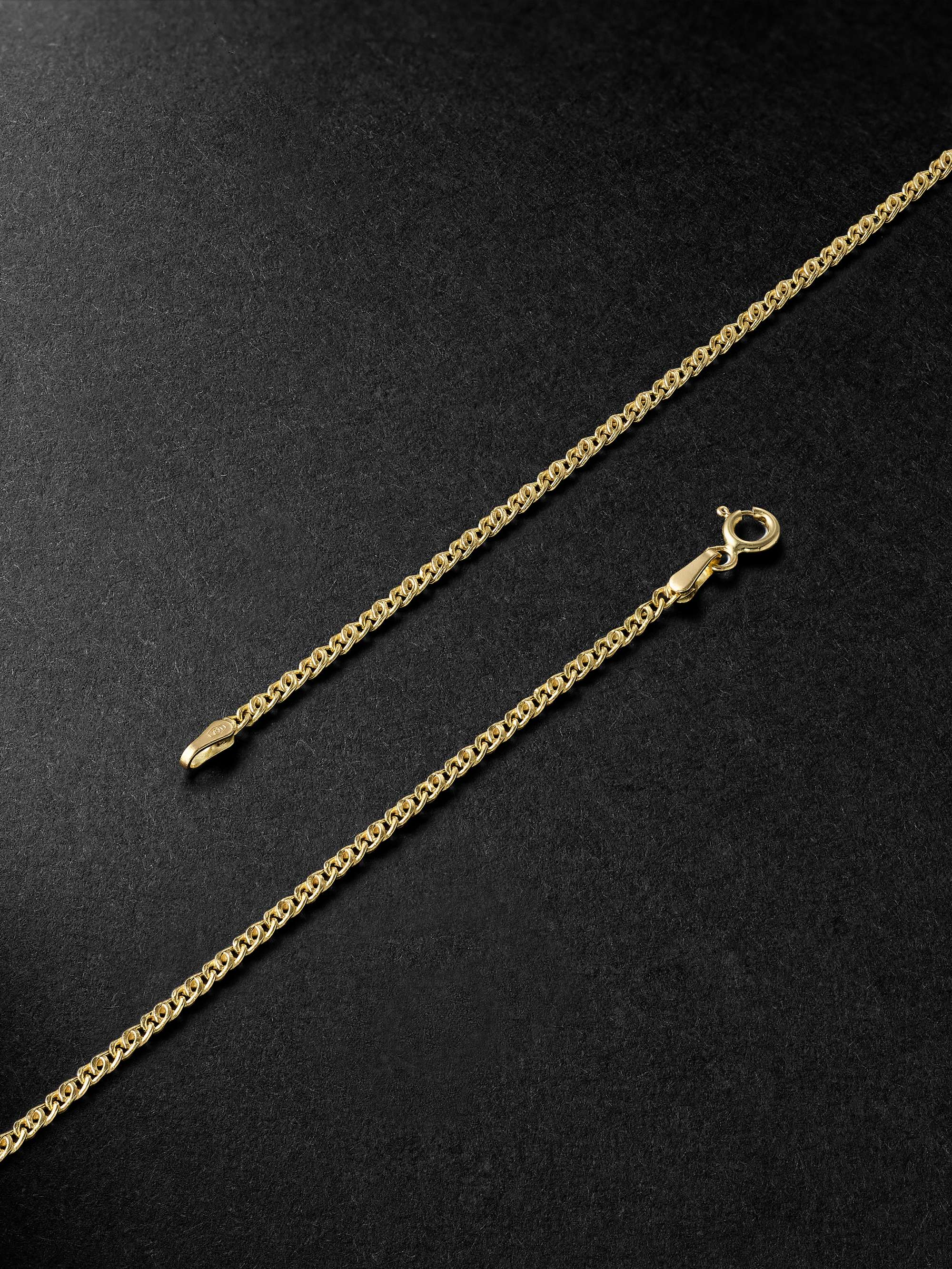 HEALERS FINE JEWELRY Air Recycled Gold Pendant Necklace