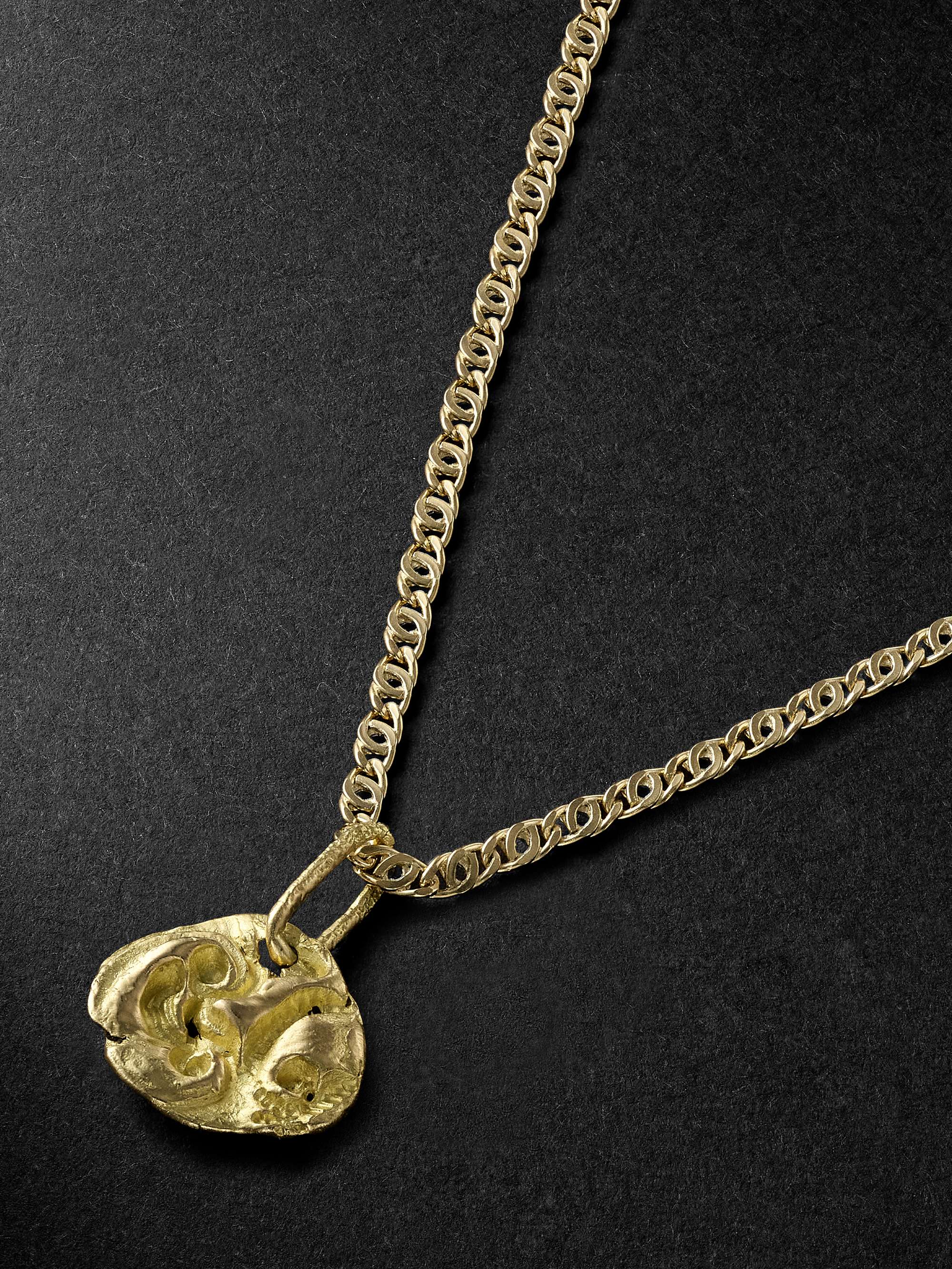 HEALERS FINE JEWELRY Water Recycled Gold Pendant Necklace