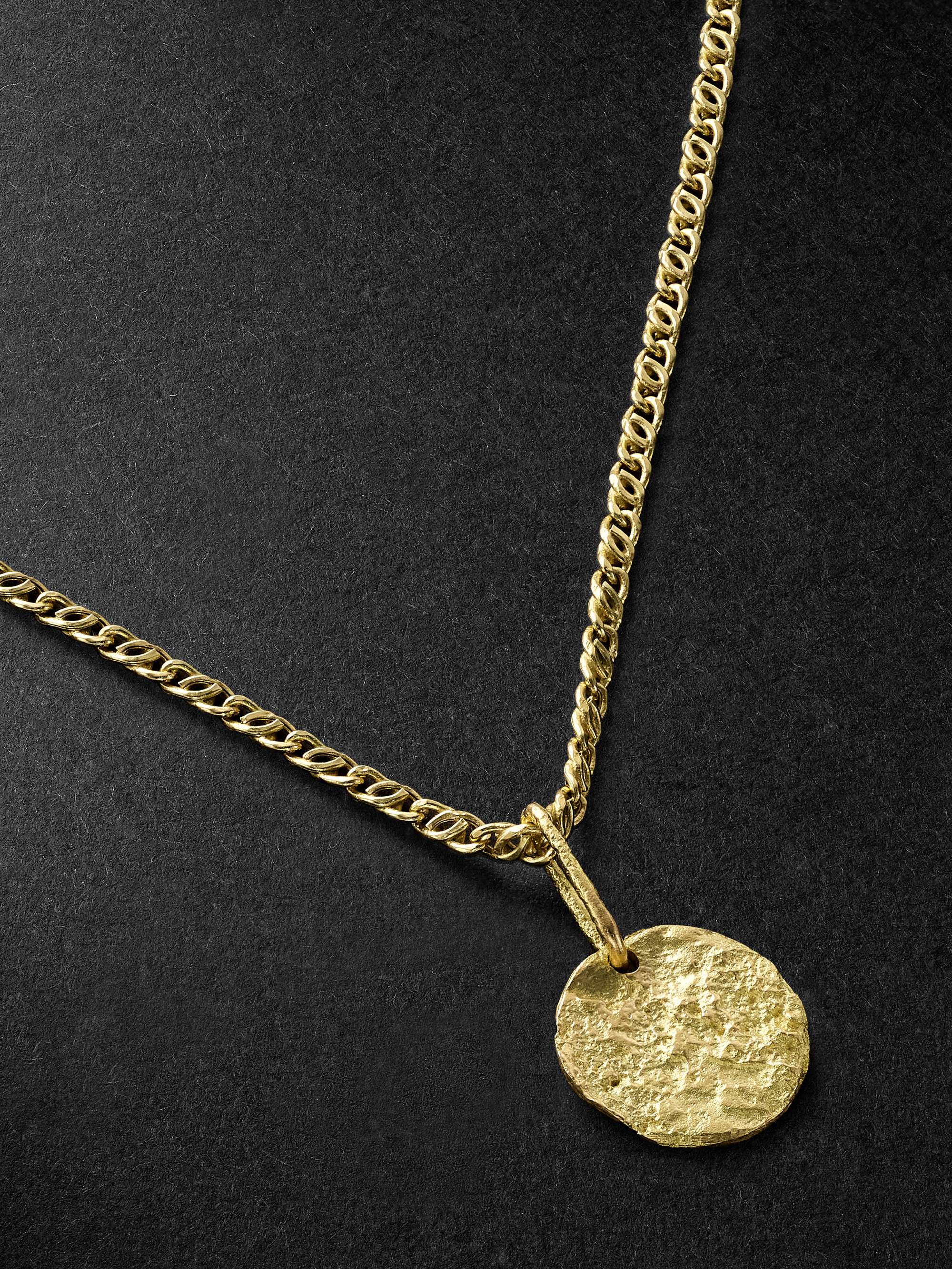 HEALERS FINE JEWELRY Earth Recycled Gold Pendant Necklace