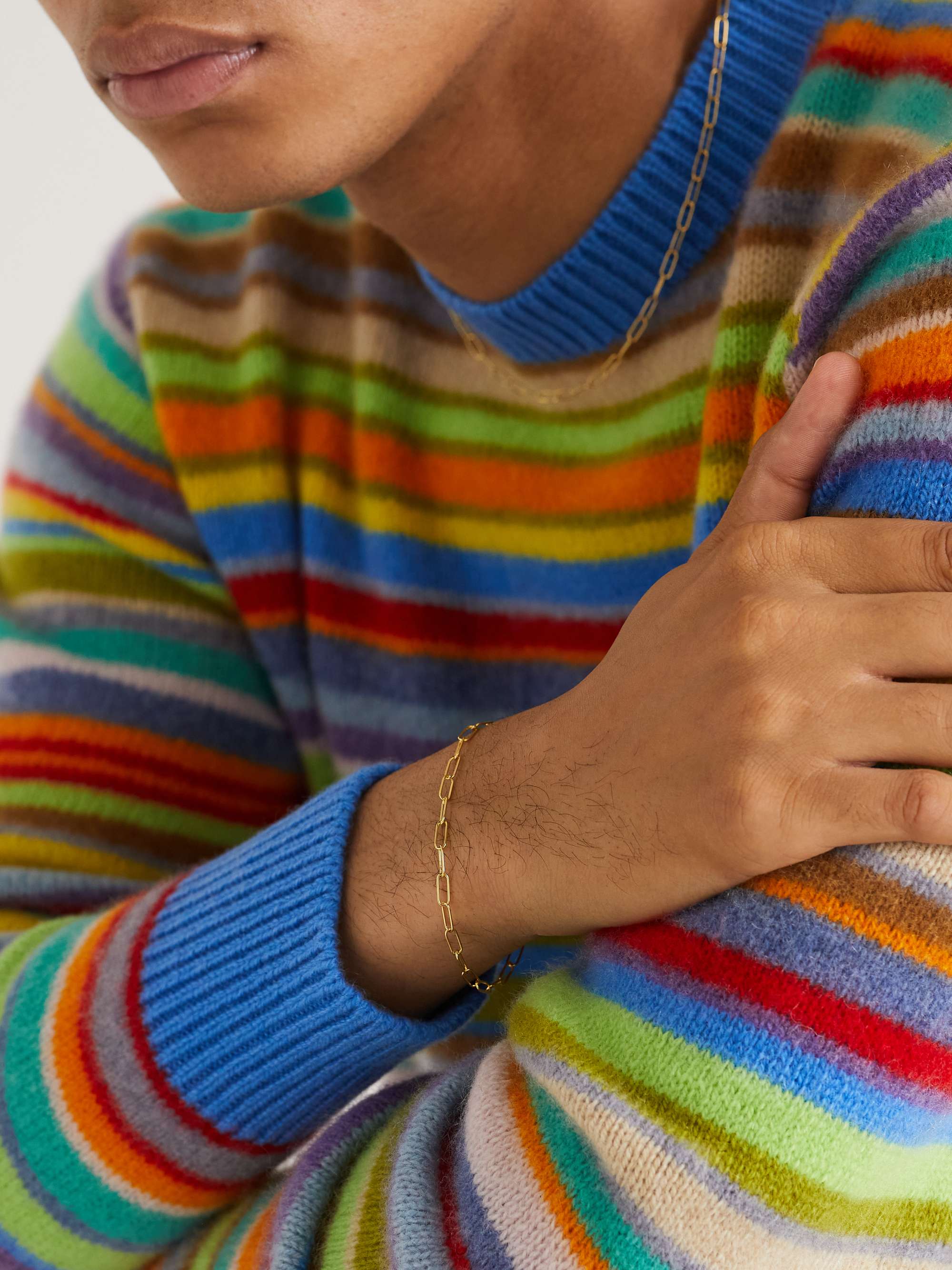 ANNOUSHKA Gold Chain Bracelet