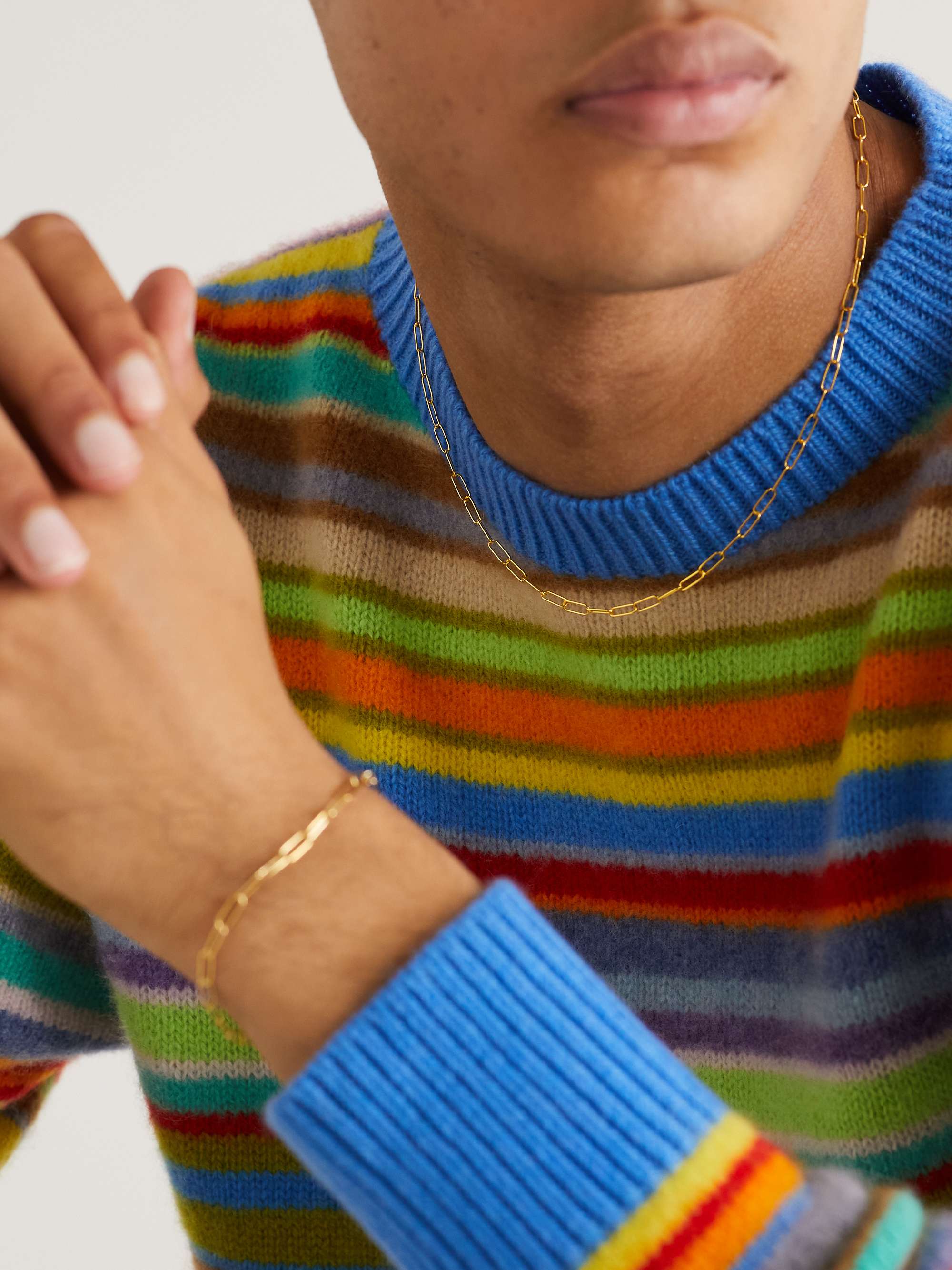 ANNOUSHKA Gold Chain Necklace