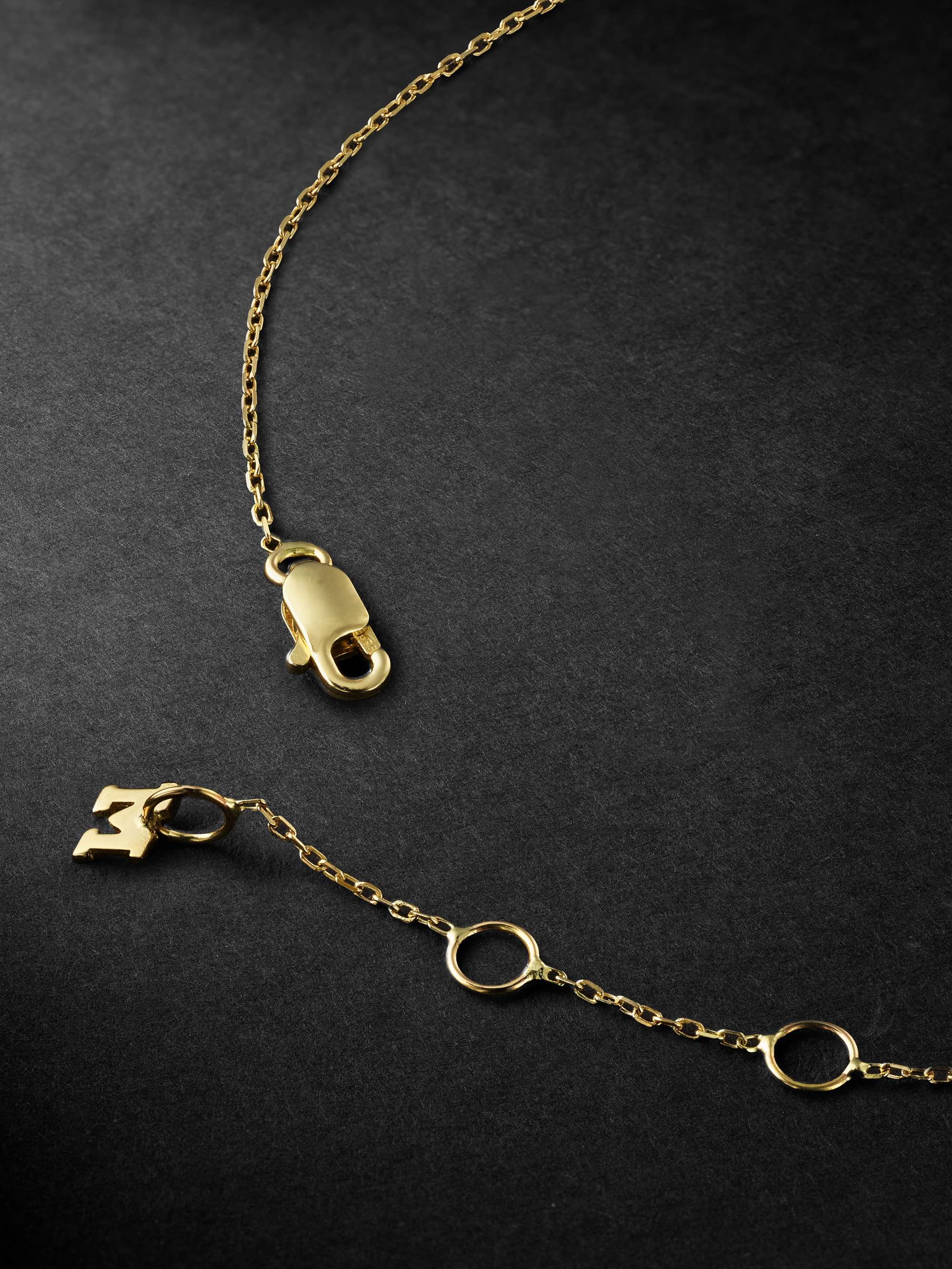 MATEO Mini Razor Blade Gold Bracelet
