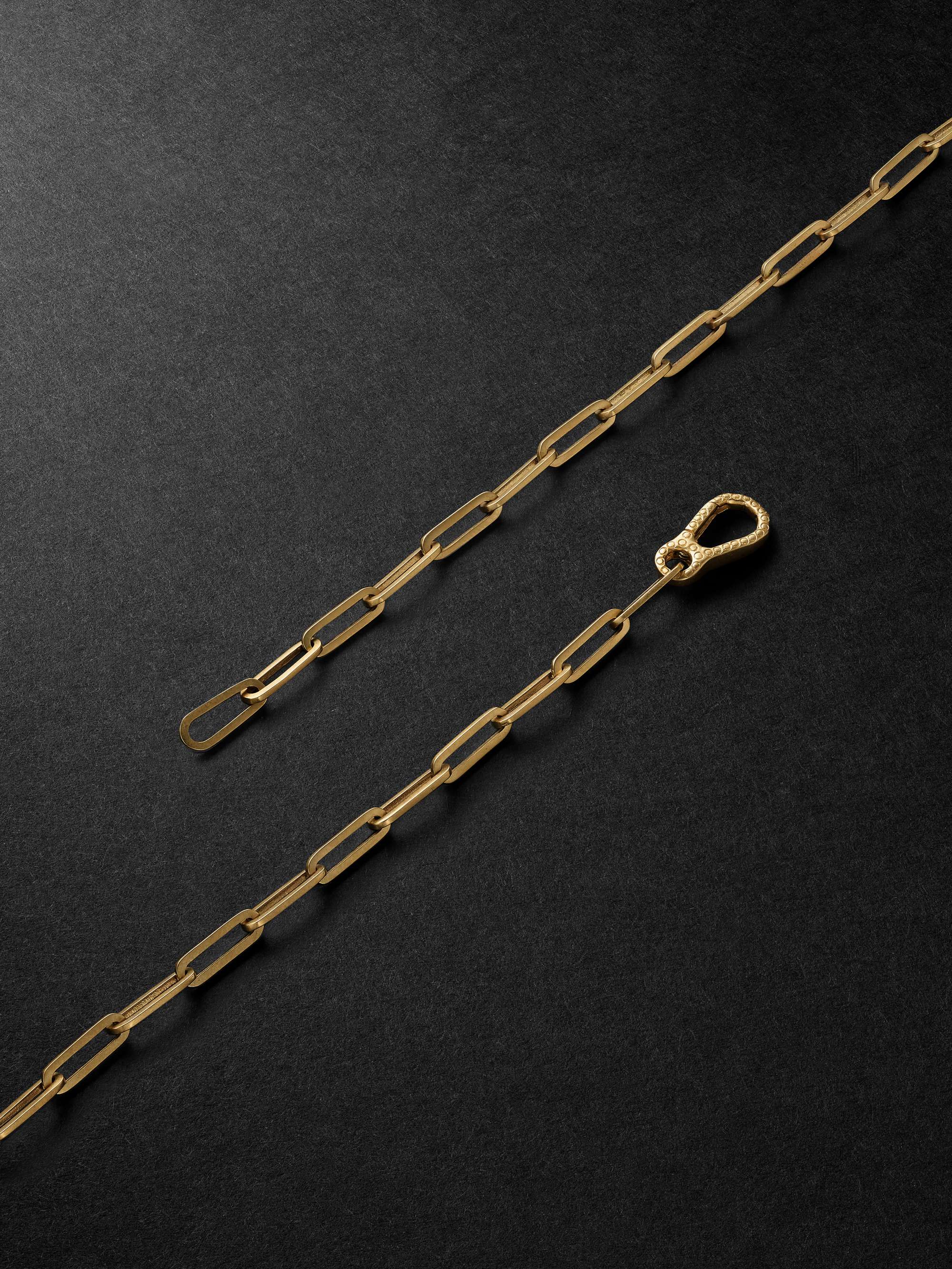MATEO Long Link Gold Chain Necklace