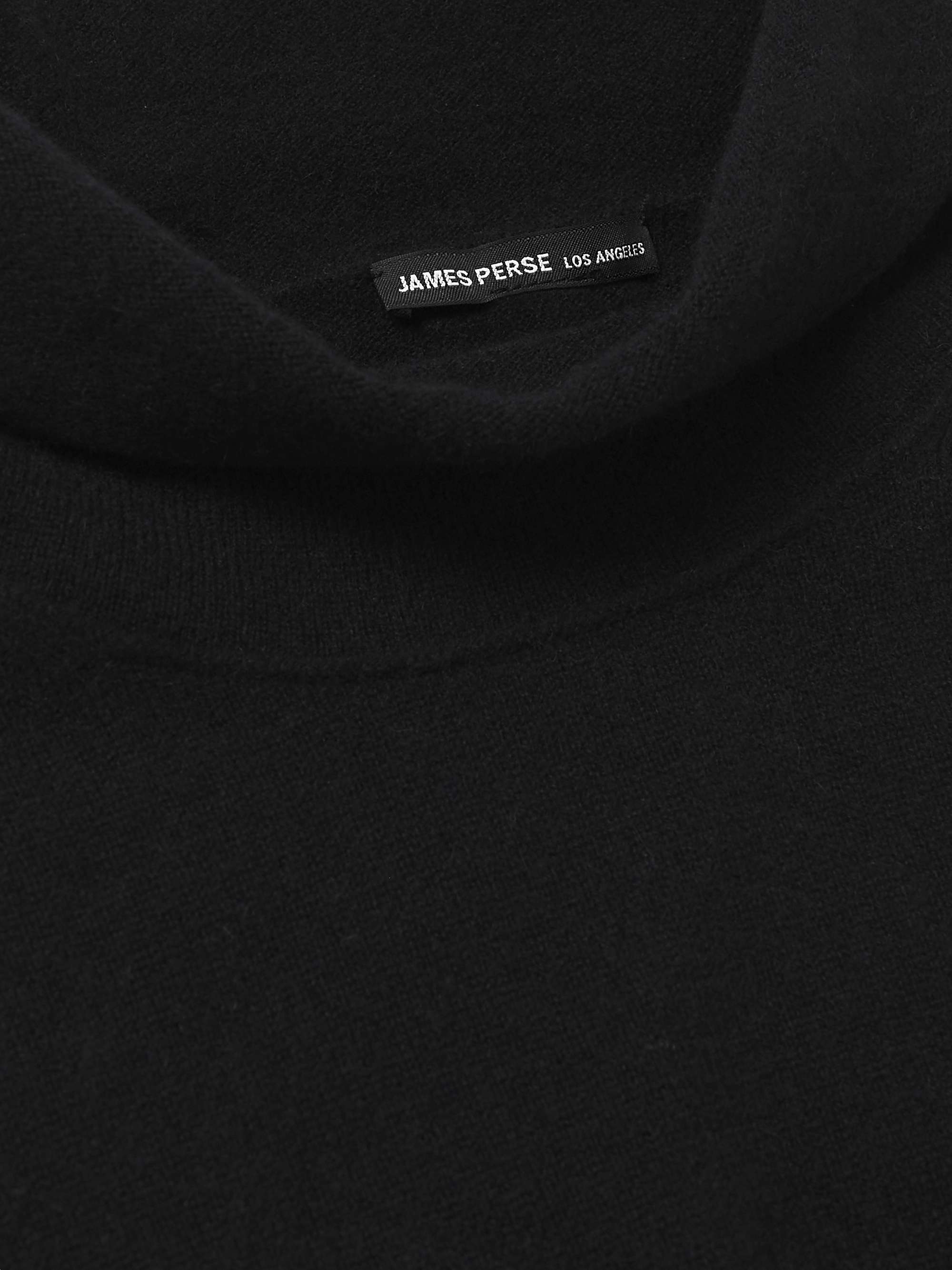 JAMES PERSE Recycled-Cashmere Rollneck Sweater