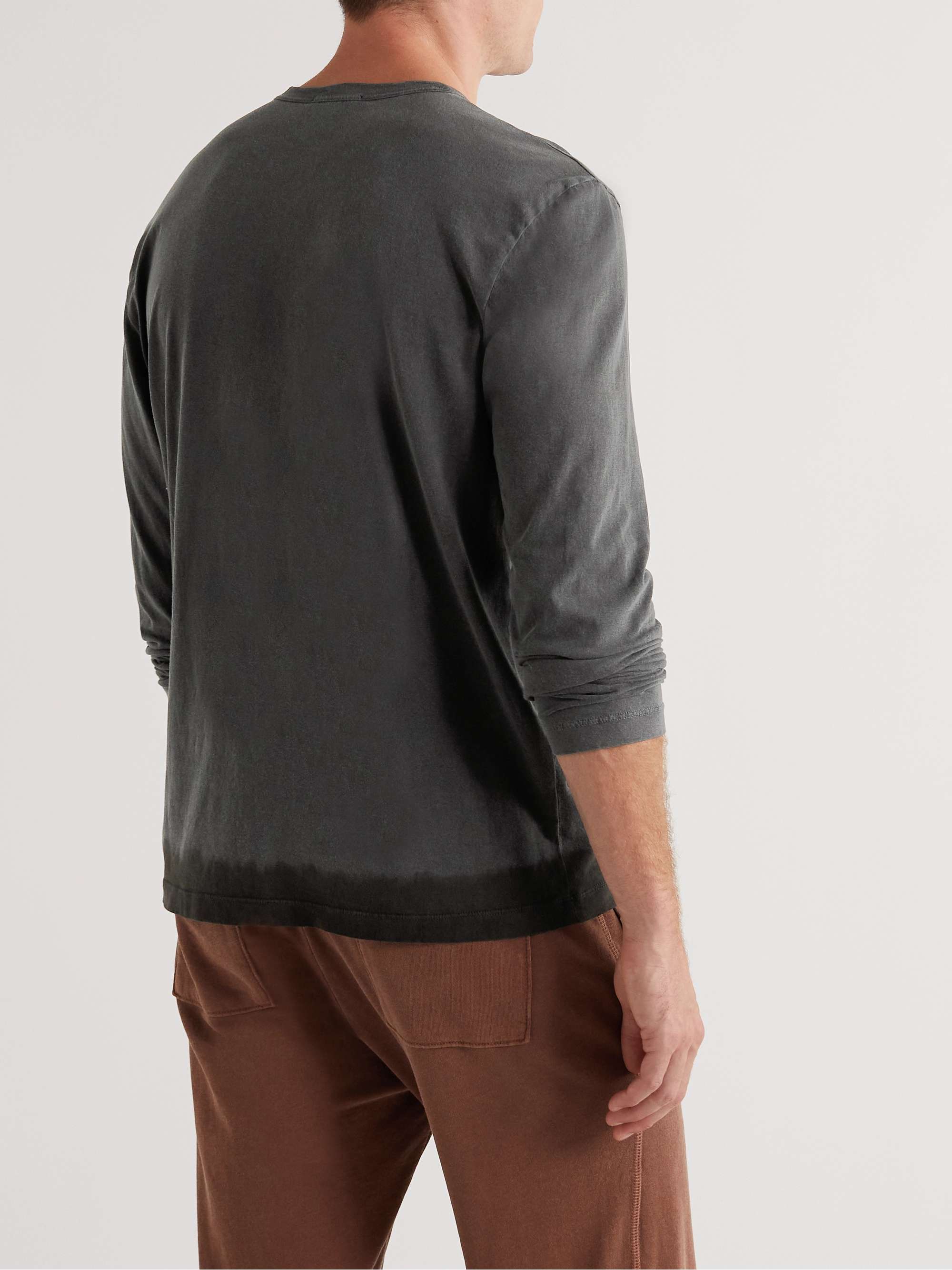 JAMES PERSE Garment-Dyed Cotton-Jersey T-Shirt