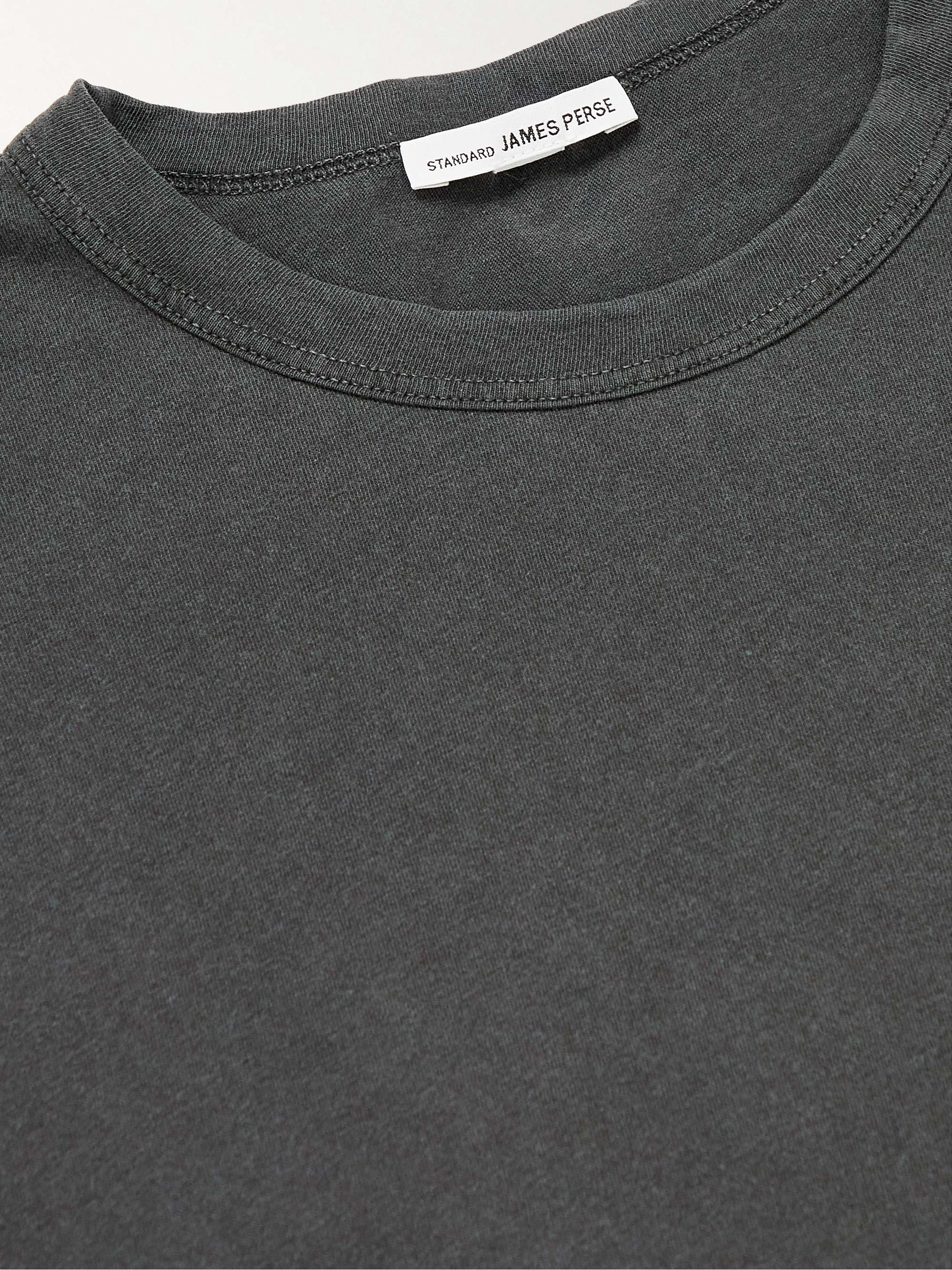 JAMES PERSE Garment-Dyed Cotton-Jersey T-Shirt
