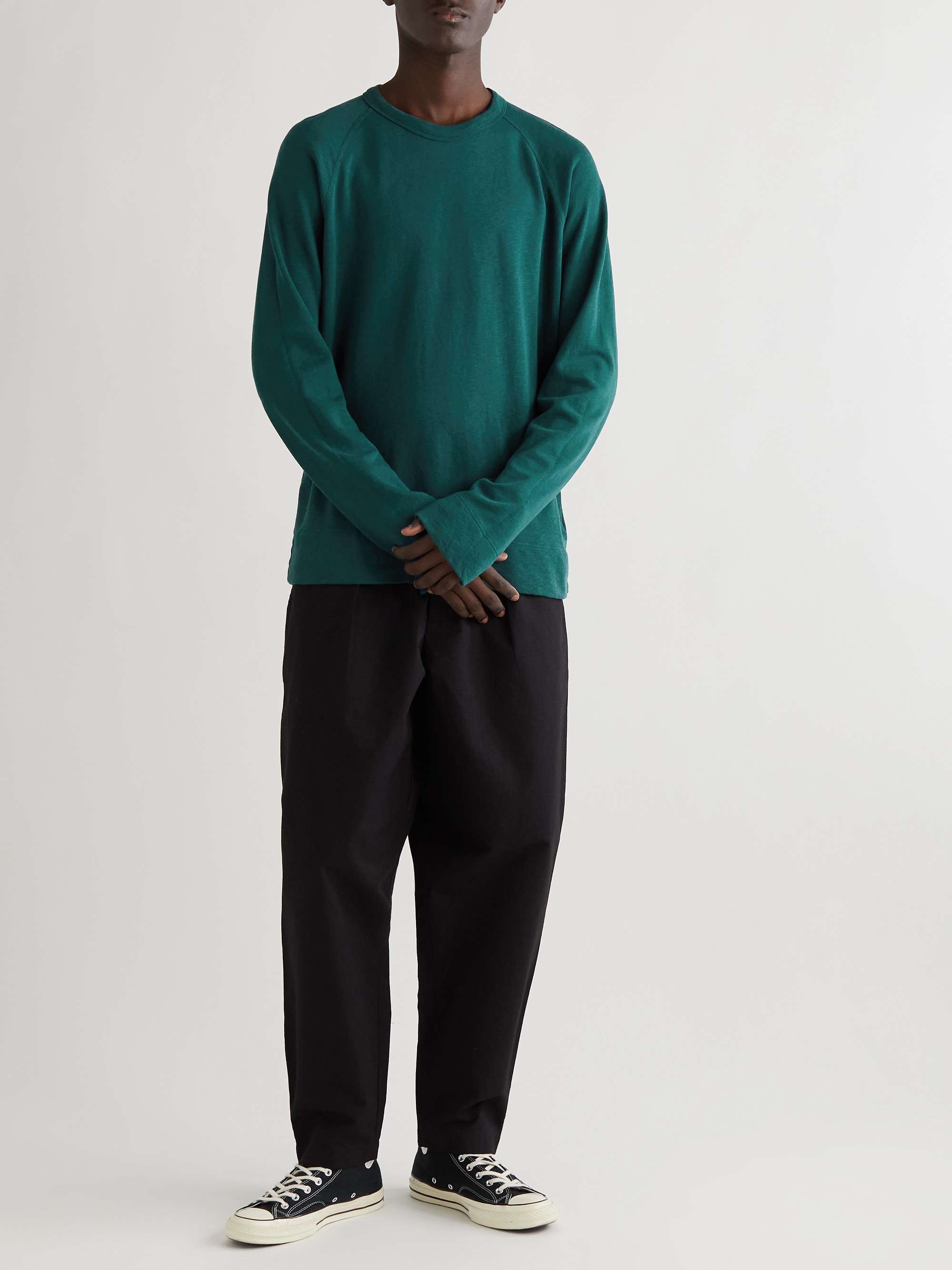 JAMES PERSE Supima Cotton-Jersey Sweatshirt