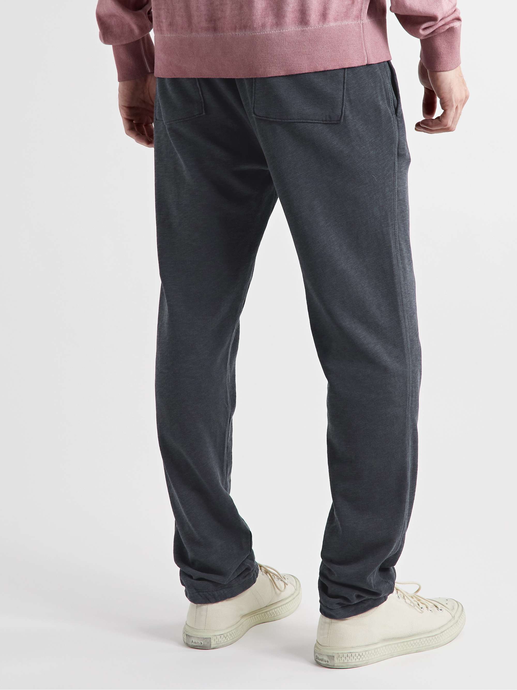 JAMES PERSE Tapered Supima Cotton-Jersey Sweatpants