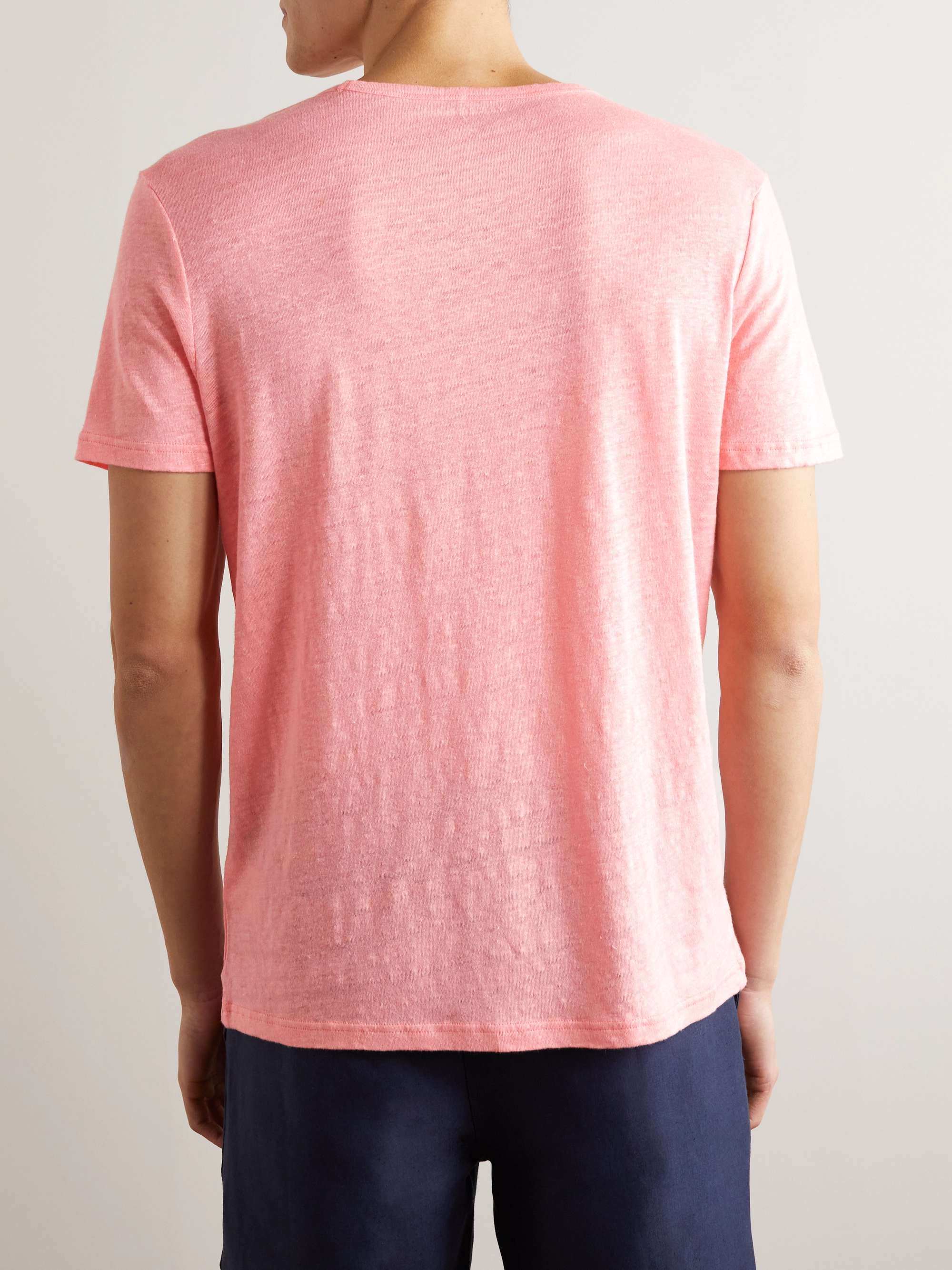 DEREK ROSE Jordan 2 Linen-Jersey T-Shirt