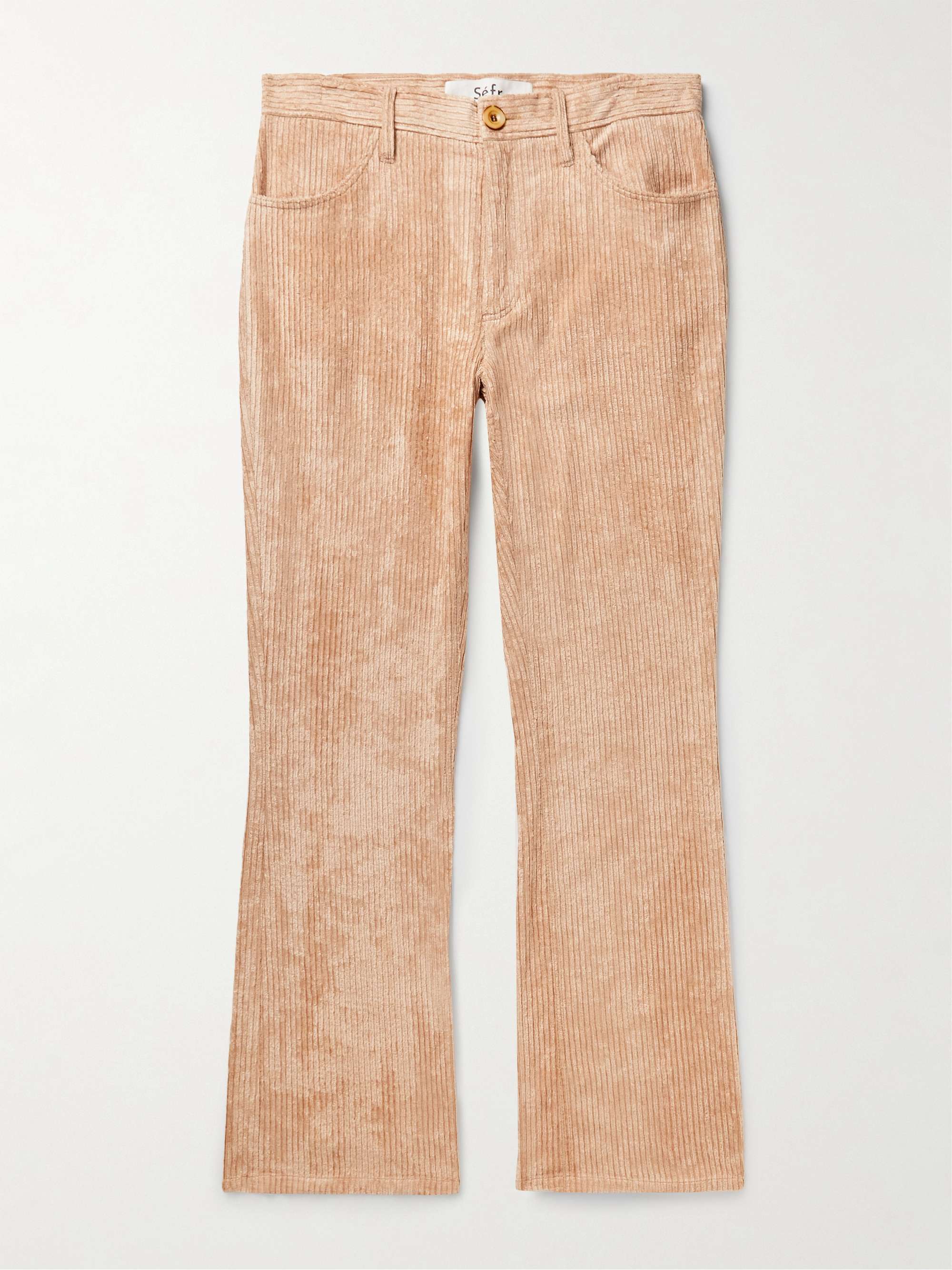 SÉFR Maceo Flared Corduroy Suit Trousers