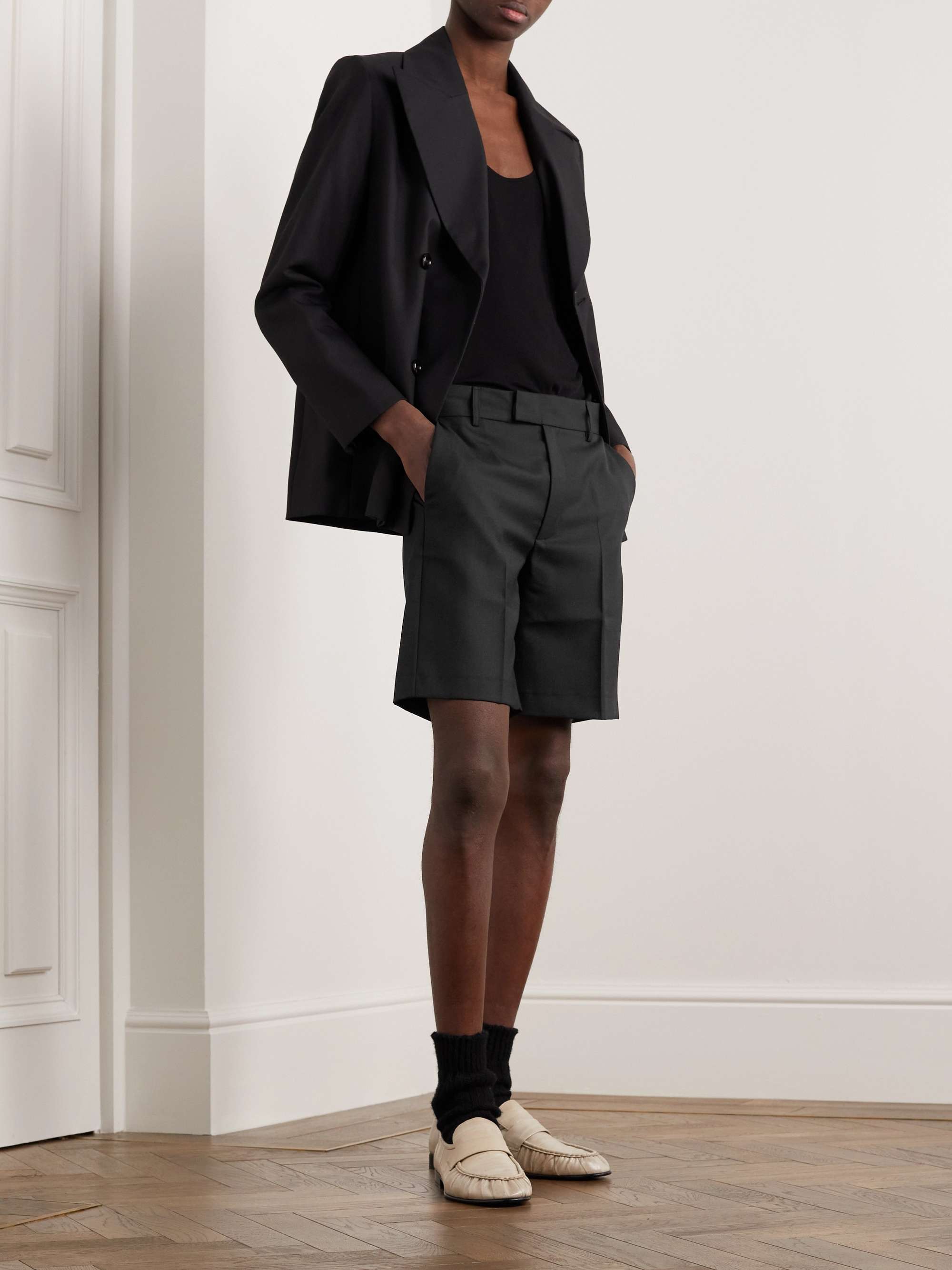 SÉFR Sven Straight-Leg Woven Shorts