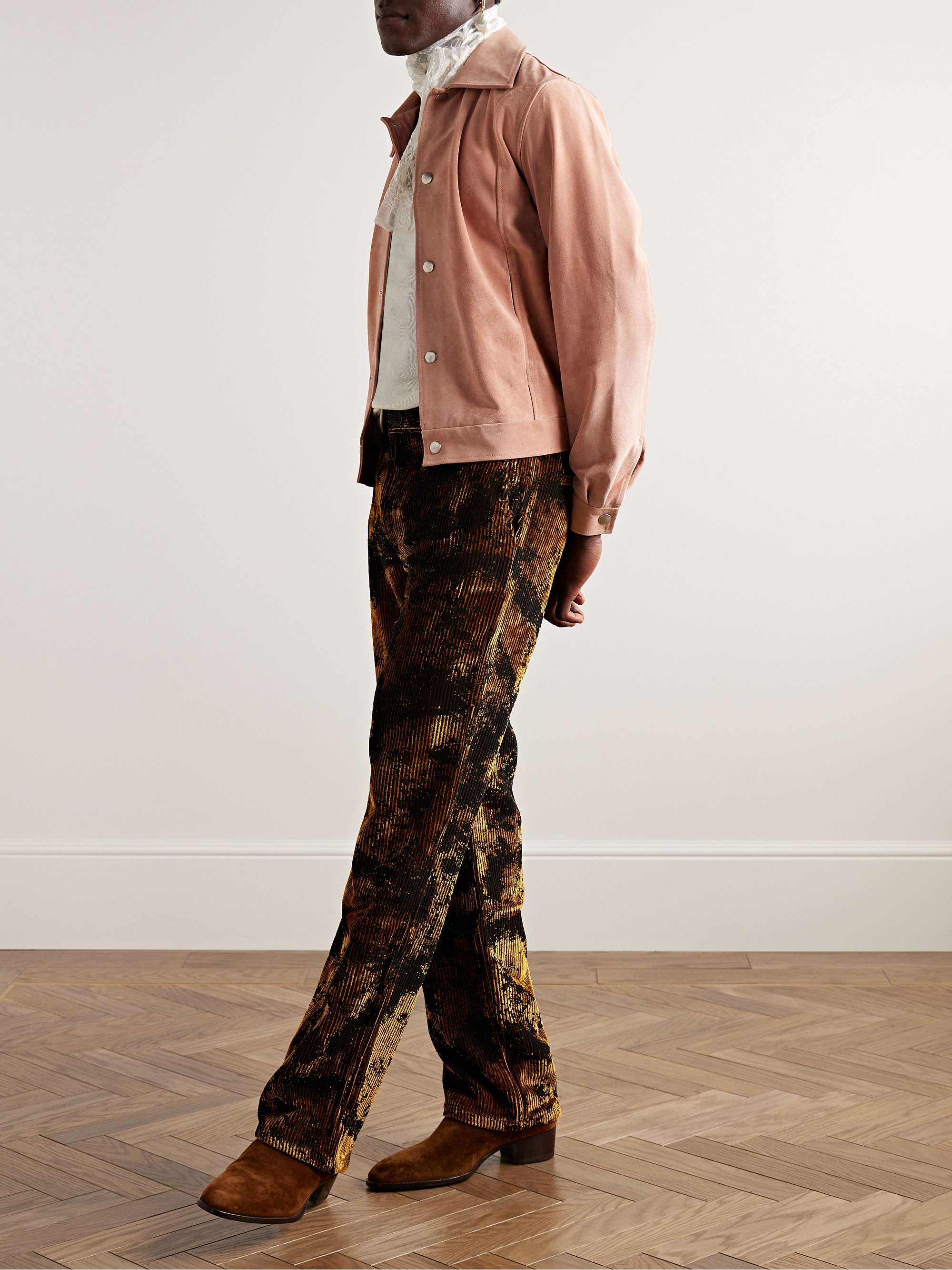 S FR Enzo Suede Jacket MR PORTER