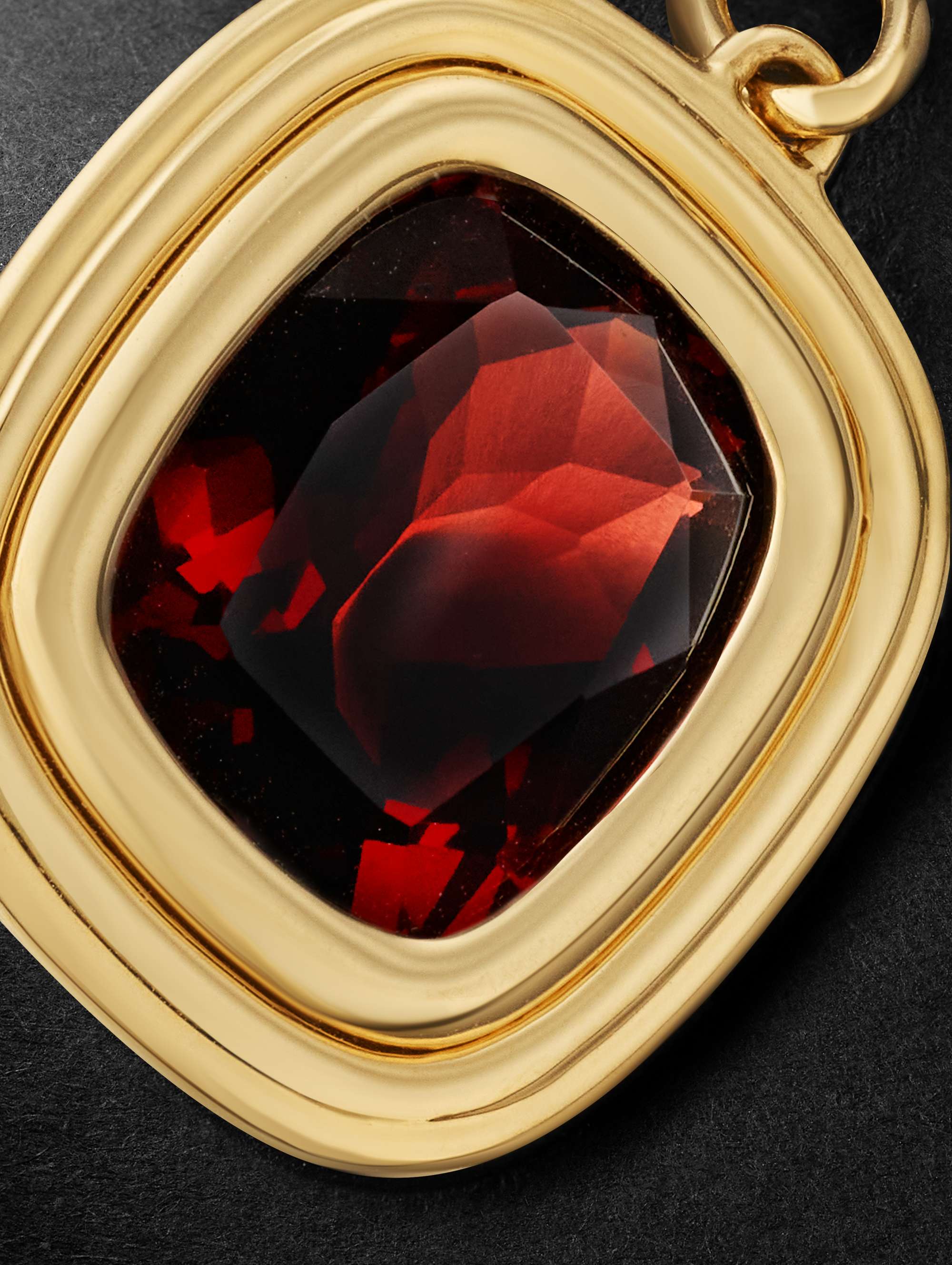 M.COHEN Equinox Small Gold, Platinum and Tourmaline Pendant