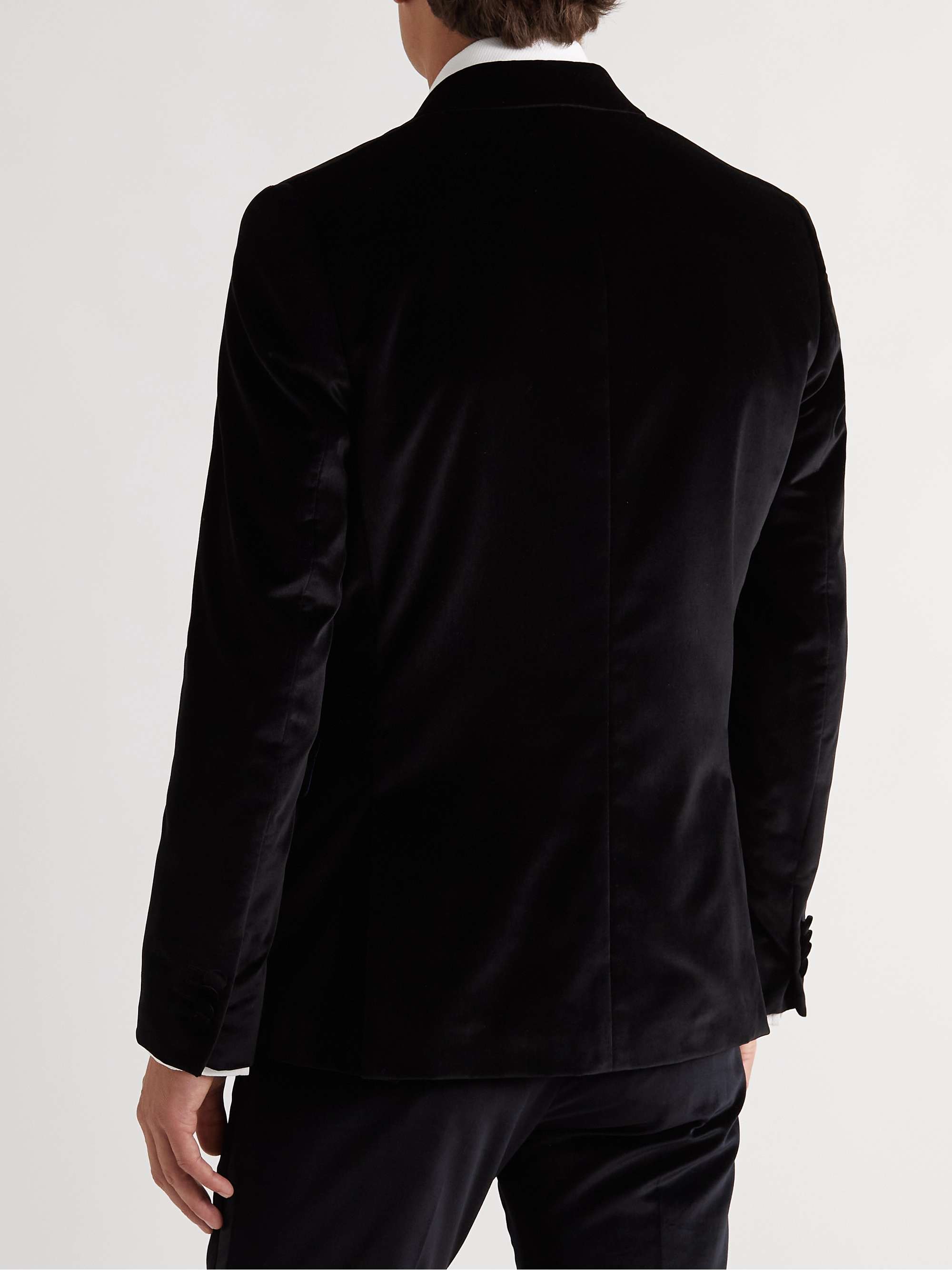 PAUL SMITH Slim-Fit Cotton-Velvet Tuxedo Jacket
