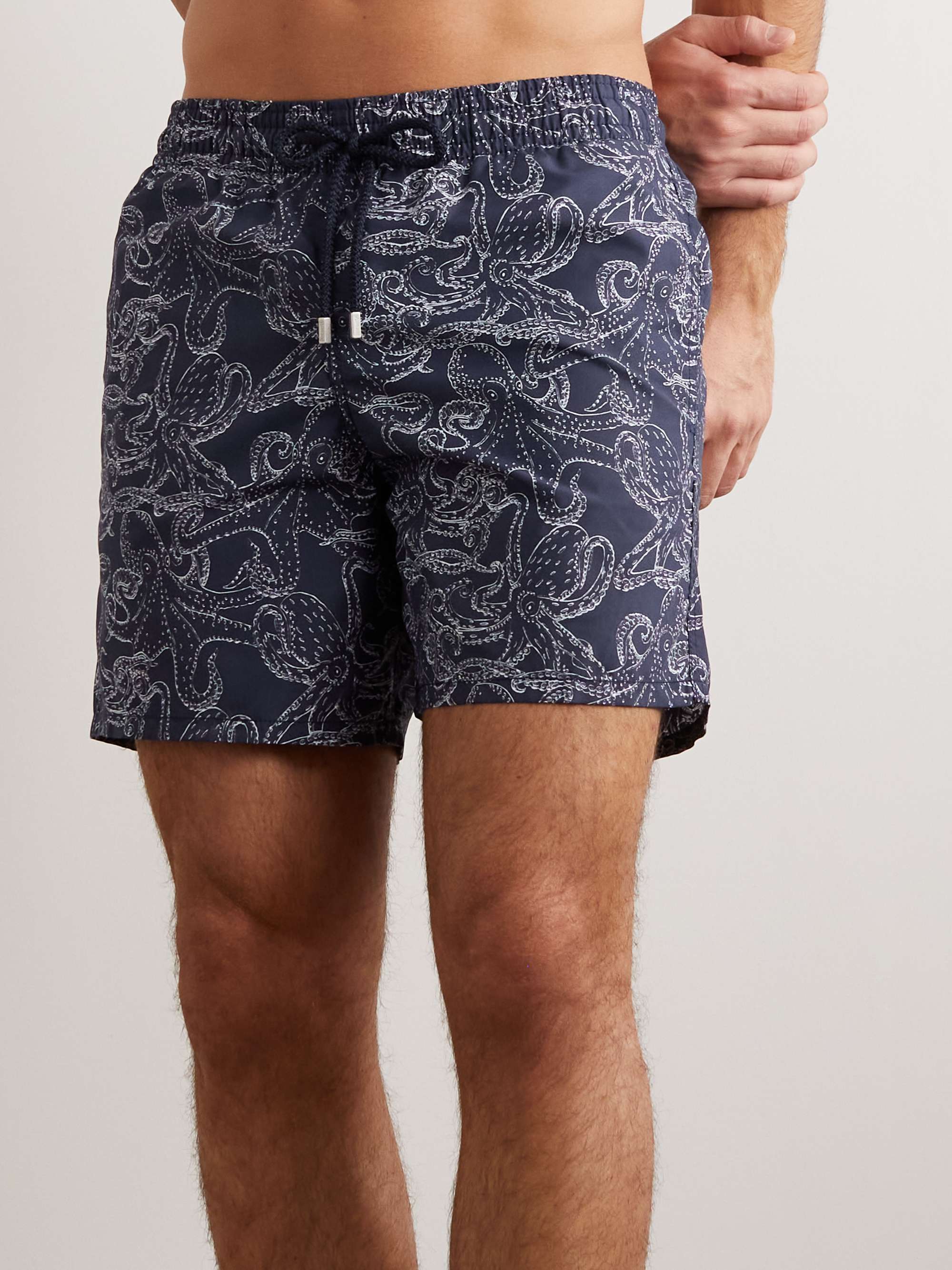 VILEBREQUIN Moorea Straight-Leg Mid-Length Printed Recycled Swim Shorts ...