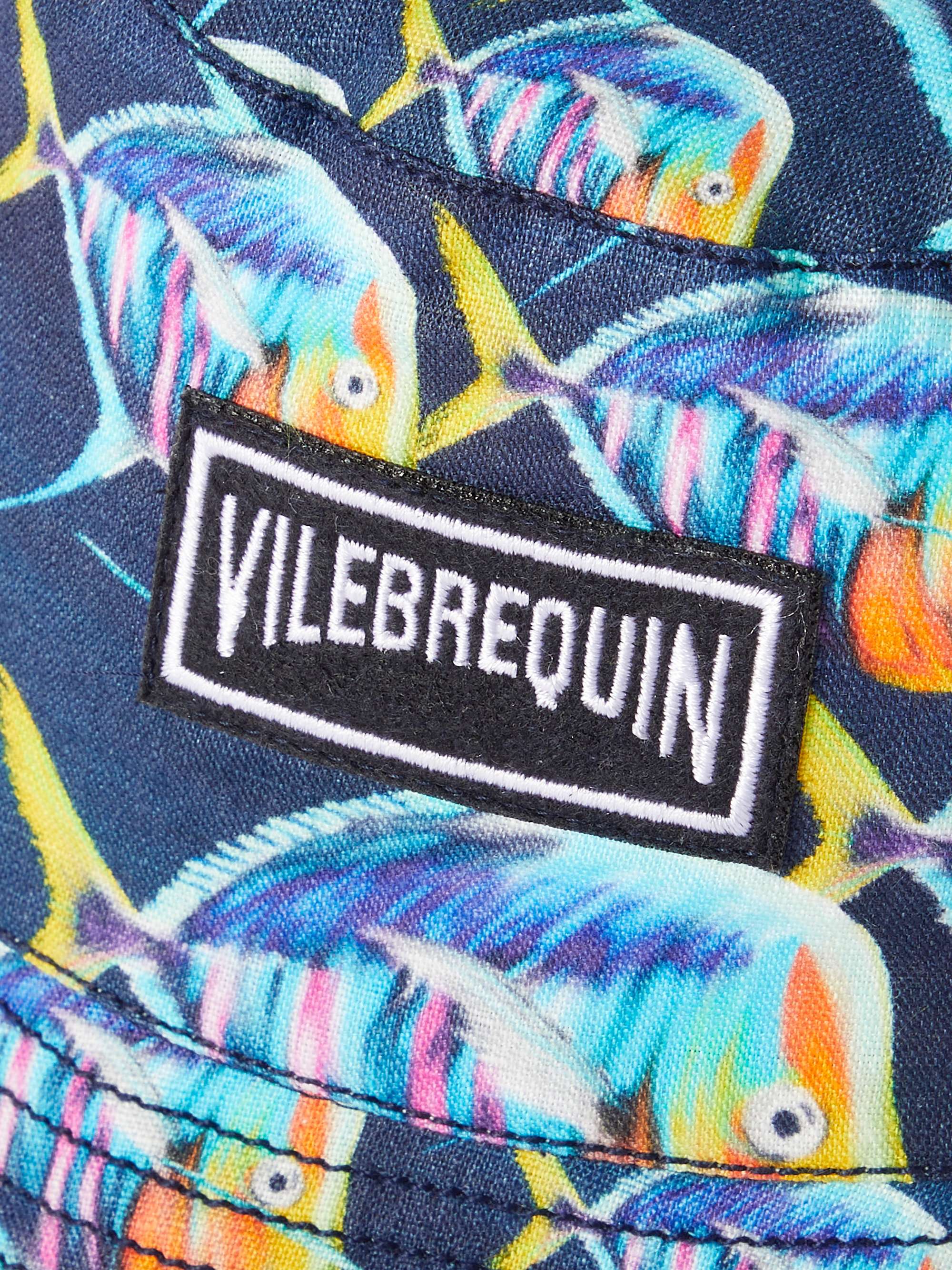 VILEBREQUIN Boheme Logo-Appliquéd Printed Linen Bucket Hat