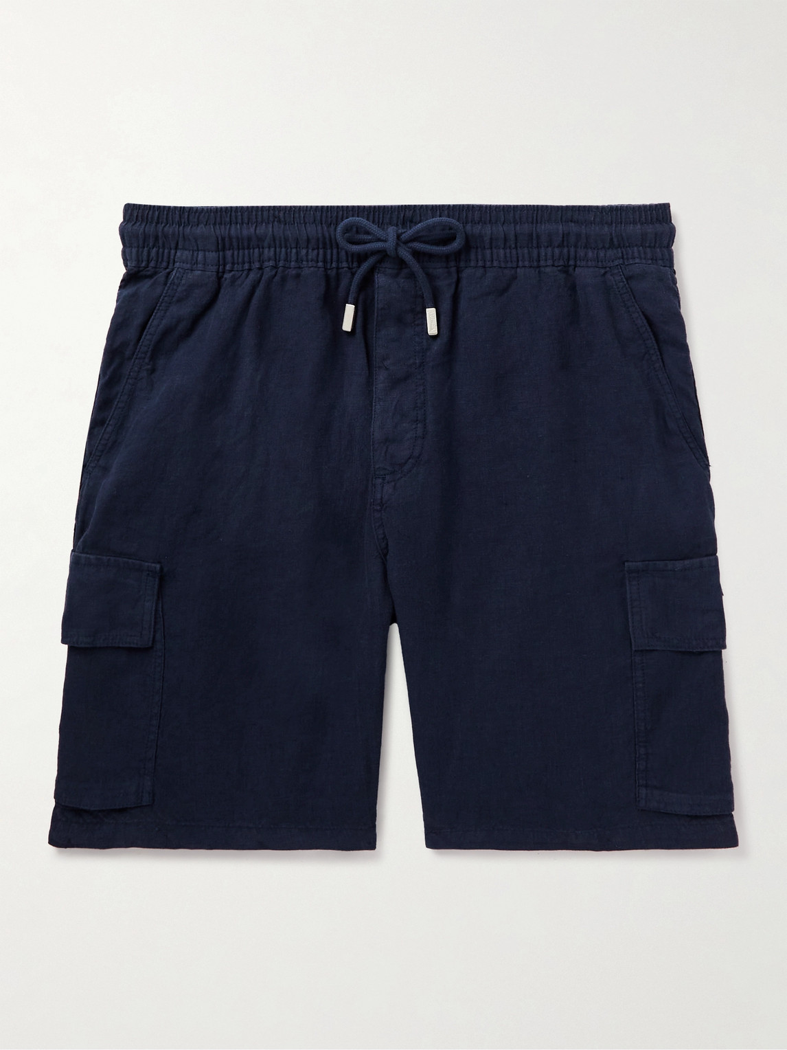 Vilebrequin traight-Leg Linen Drawstring Cargo horts - Men