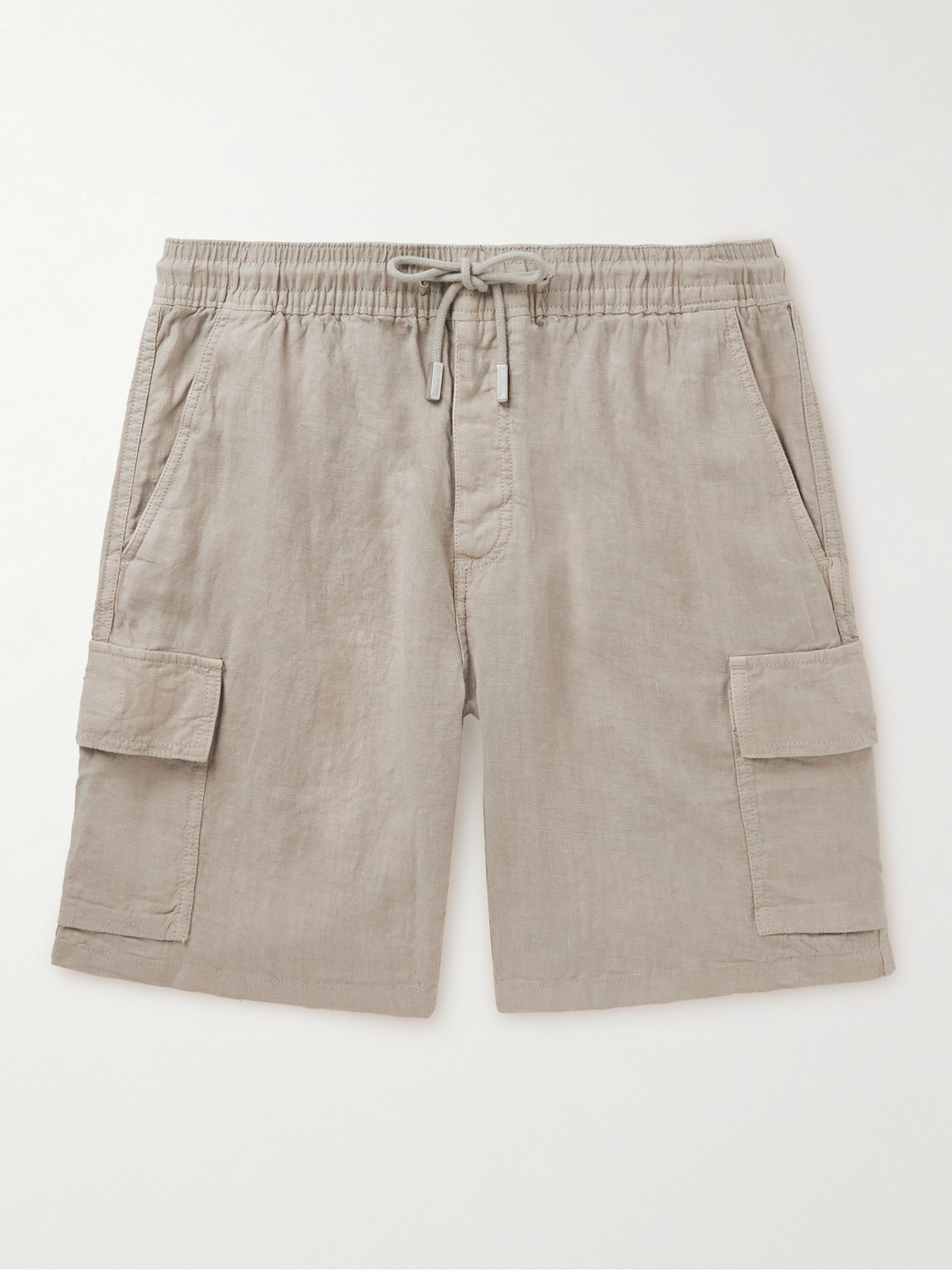Vilebrequin traight-Leg Linen Drawstring Cargo horts - Men