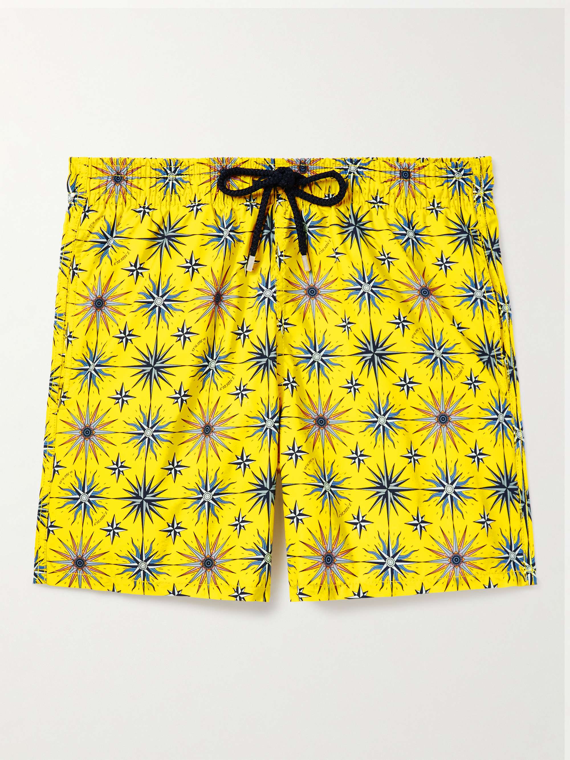 VILEBREQUIN Moorea Straight-Leg Mid-Length Printed Recycled Swim Shorts