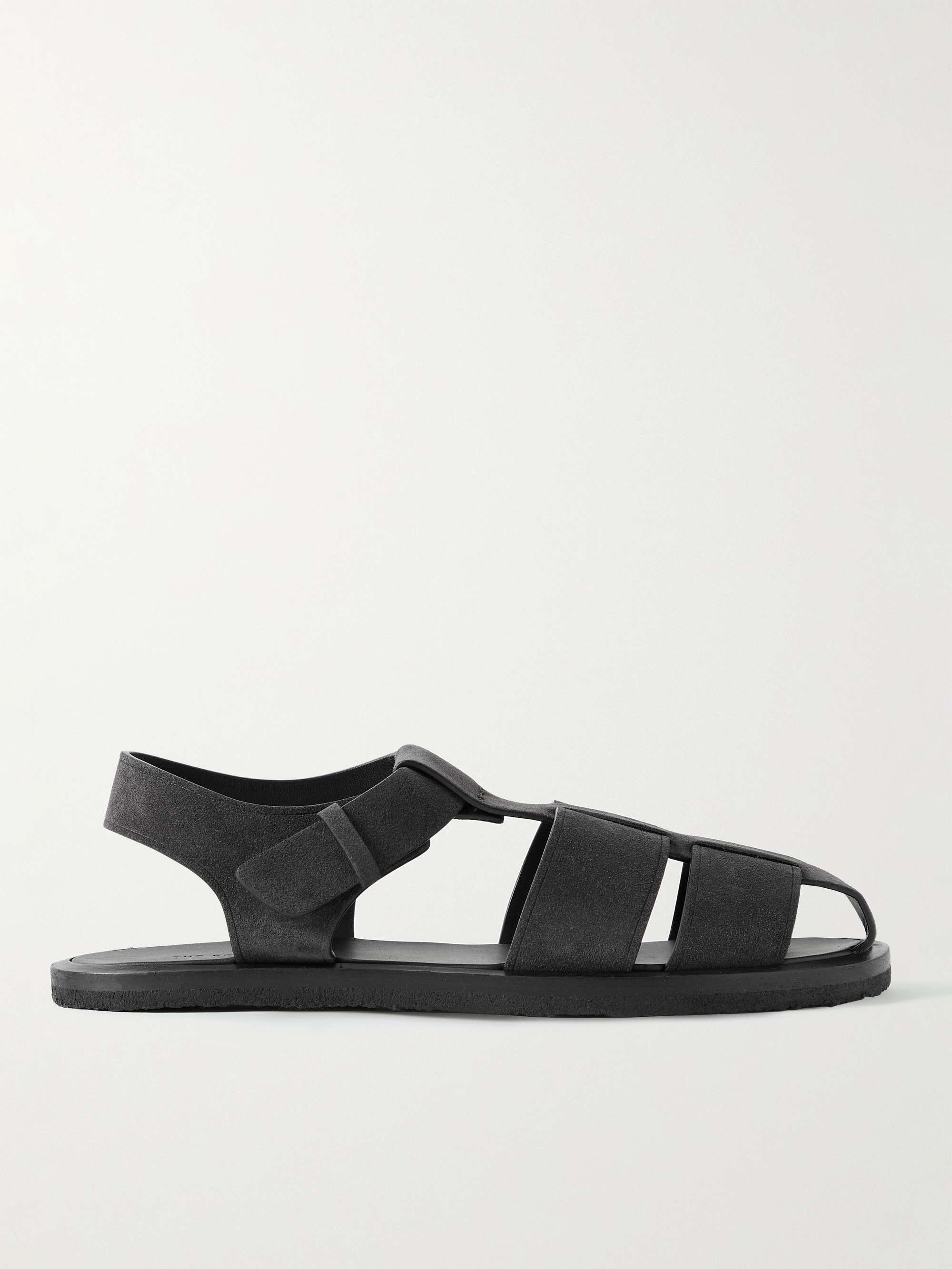 THE ROW Fisherman Suede Sandals for Men | MR PORTER