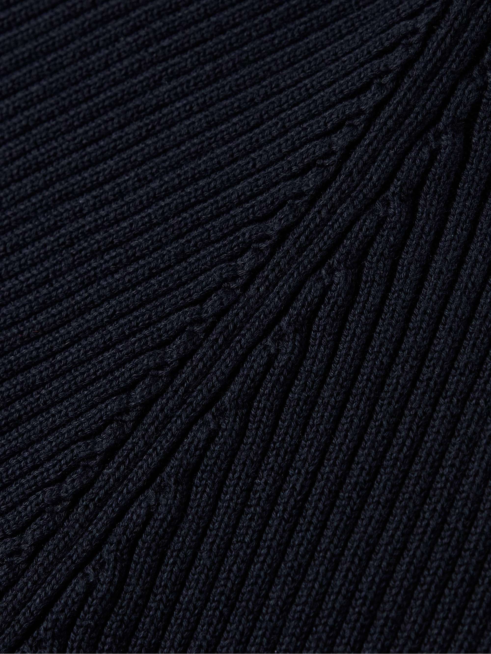 THE ROW Tomas Slim-Fit Ribbed Cotton Sweater