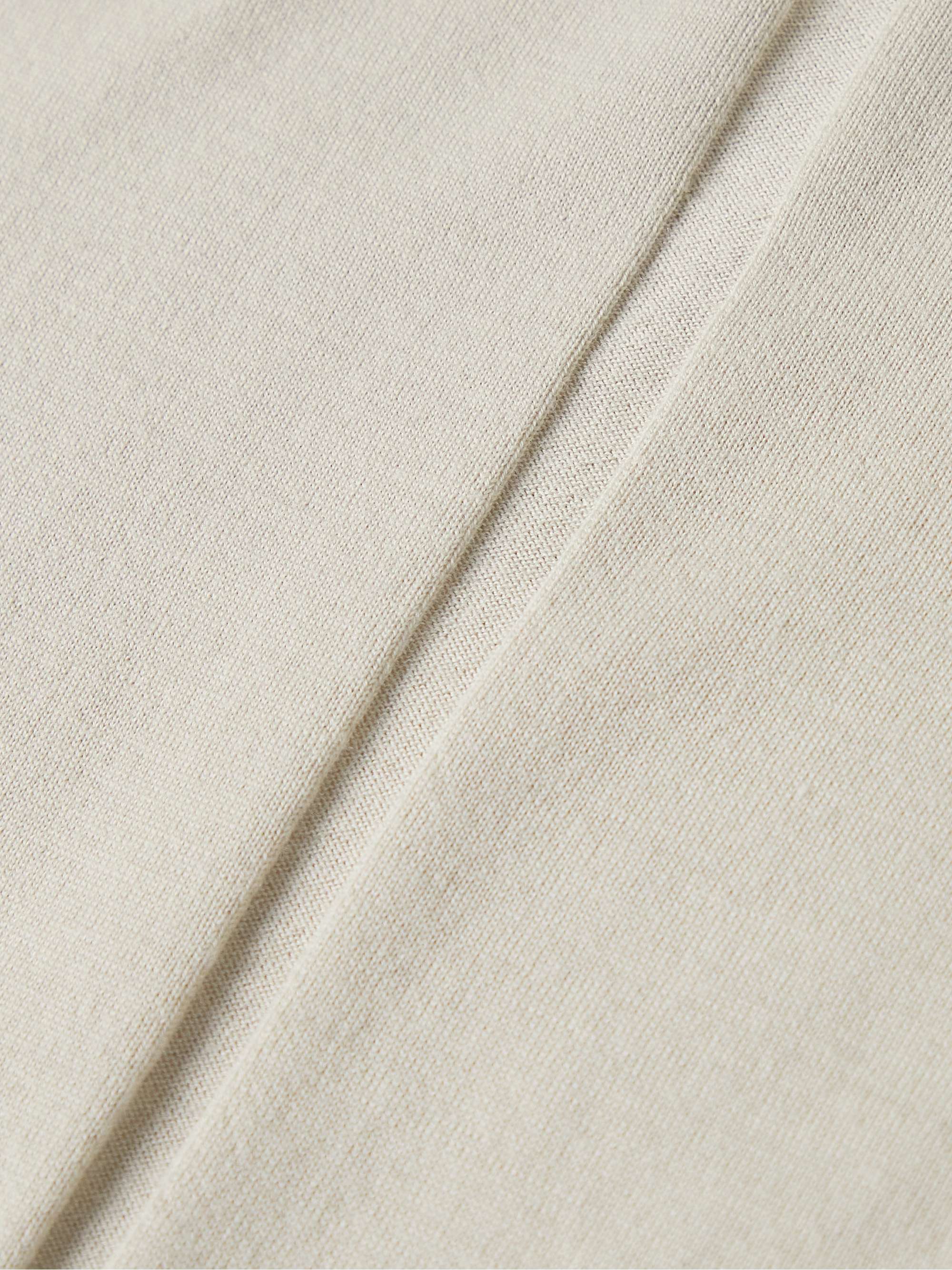 THE ROW Dlomu Wool-Jersey T-Shirt