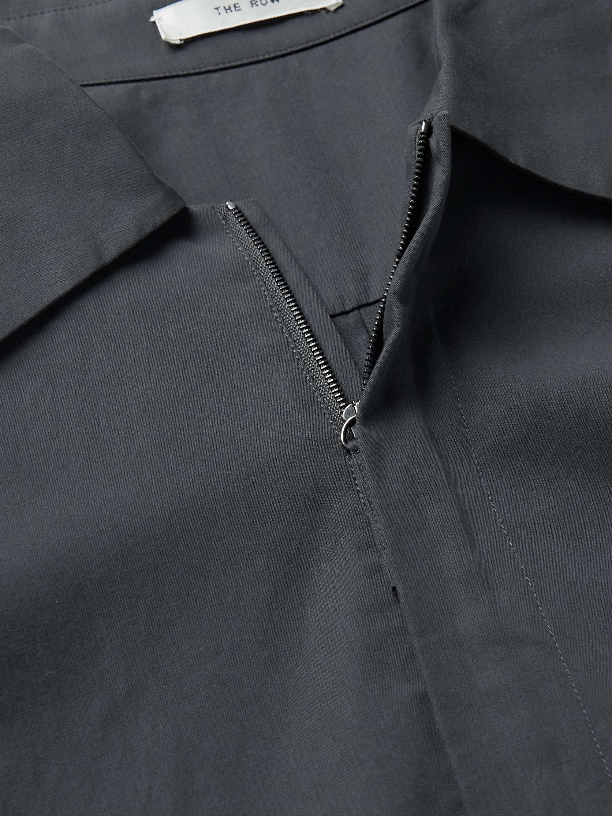 THE ROW Amoneto Cotton-Poplin Overshirt