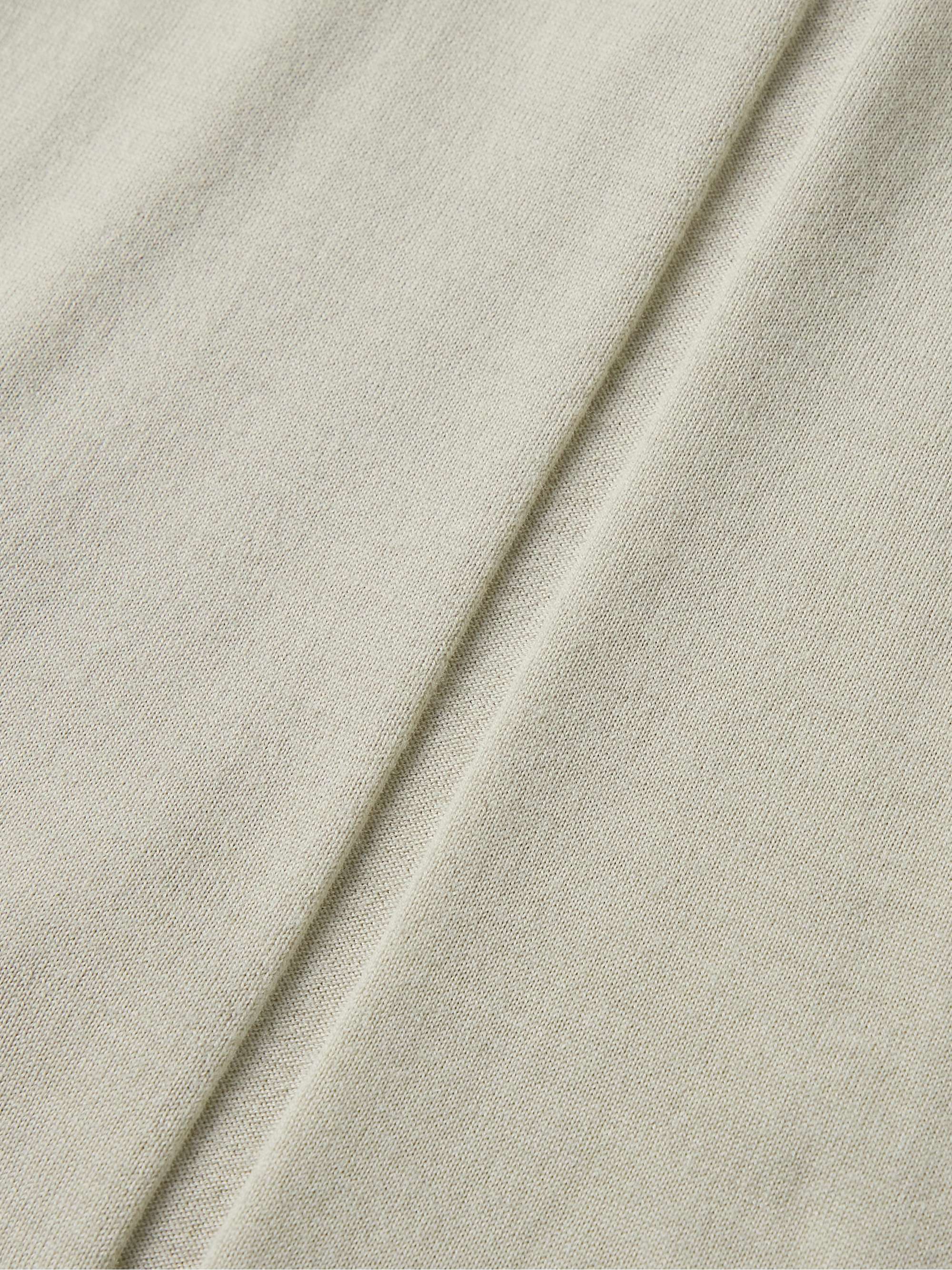 THE ROW Djon Wool Polo Shirt