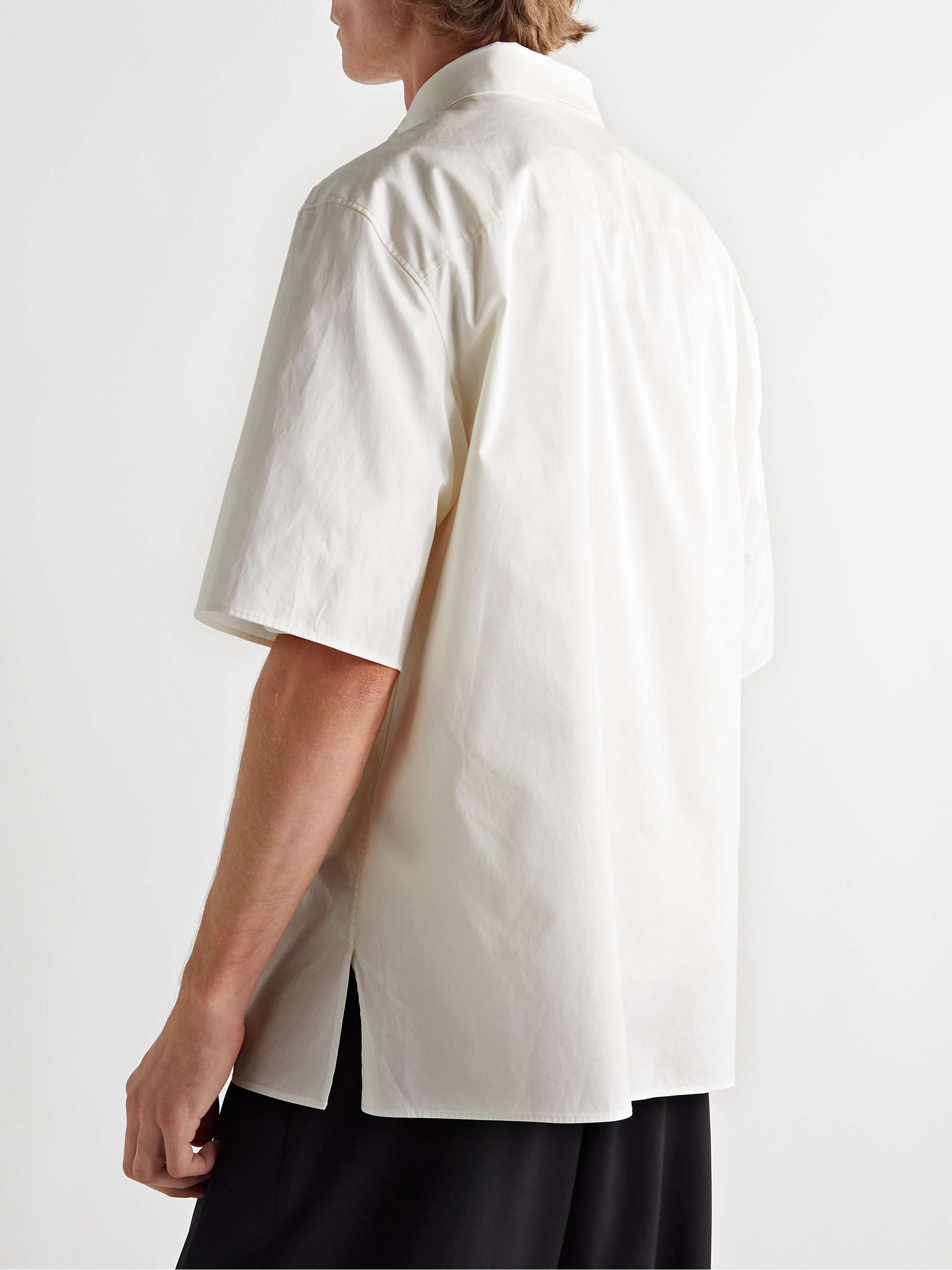 THE ROW Patrick Oversized Cotton-Poplin Shirt