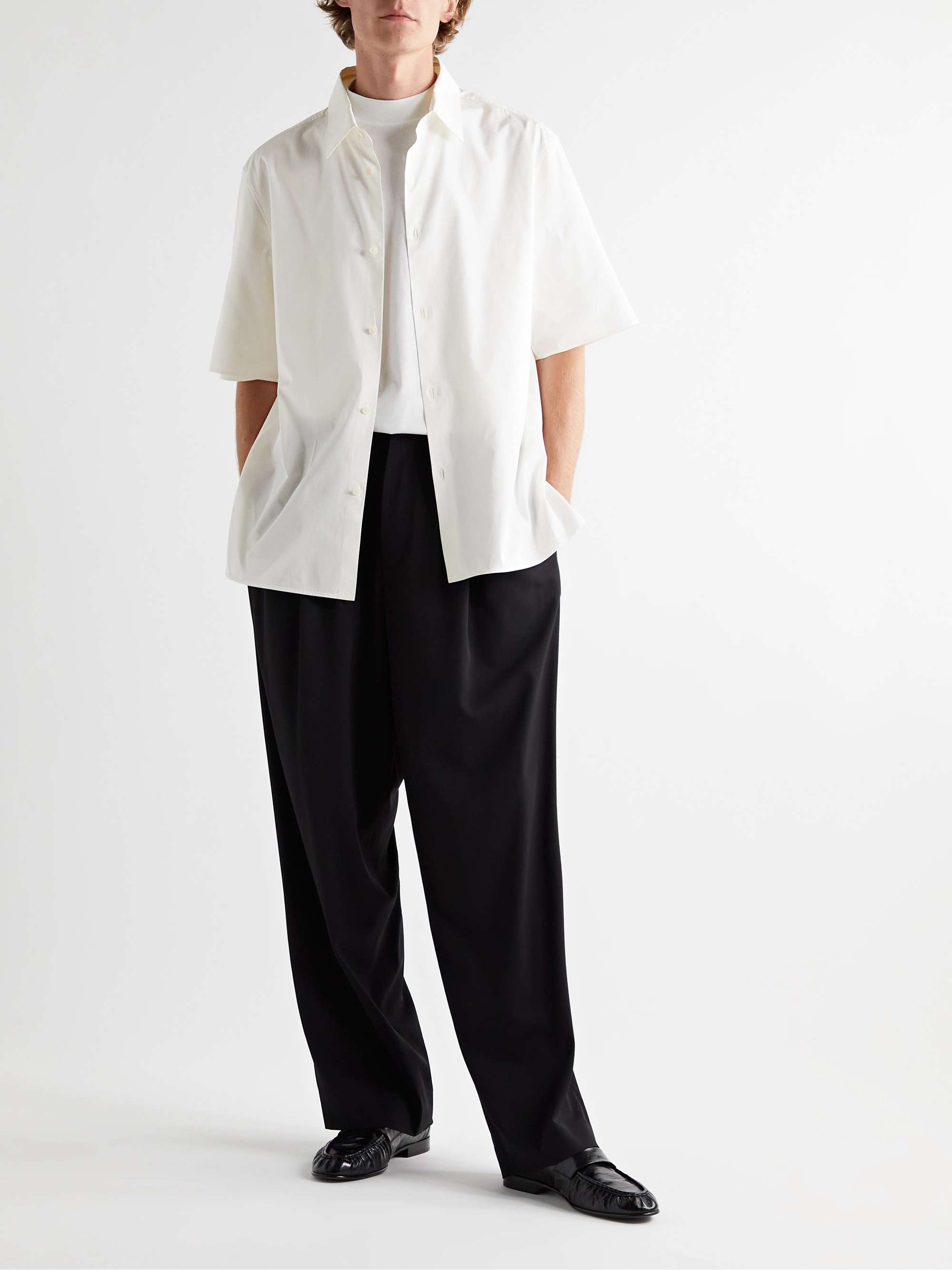 THE ROW Patrick Oversized Cotton-Poplin Shirt