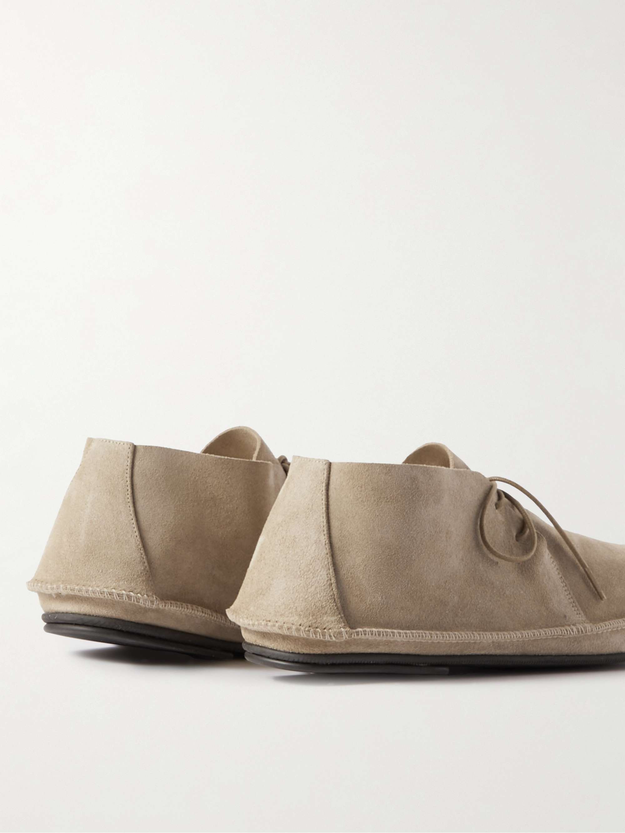 THE ROW Tyler Suede Loafers