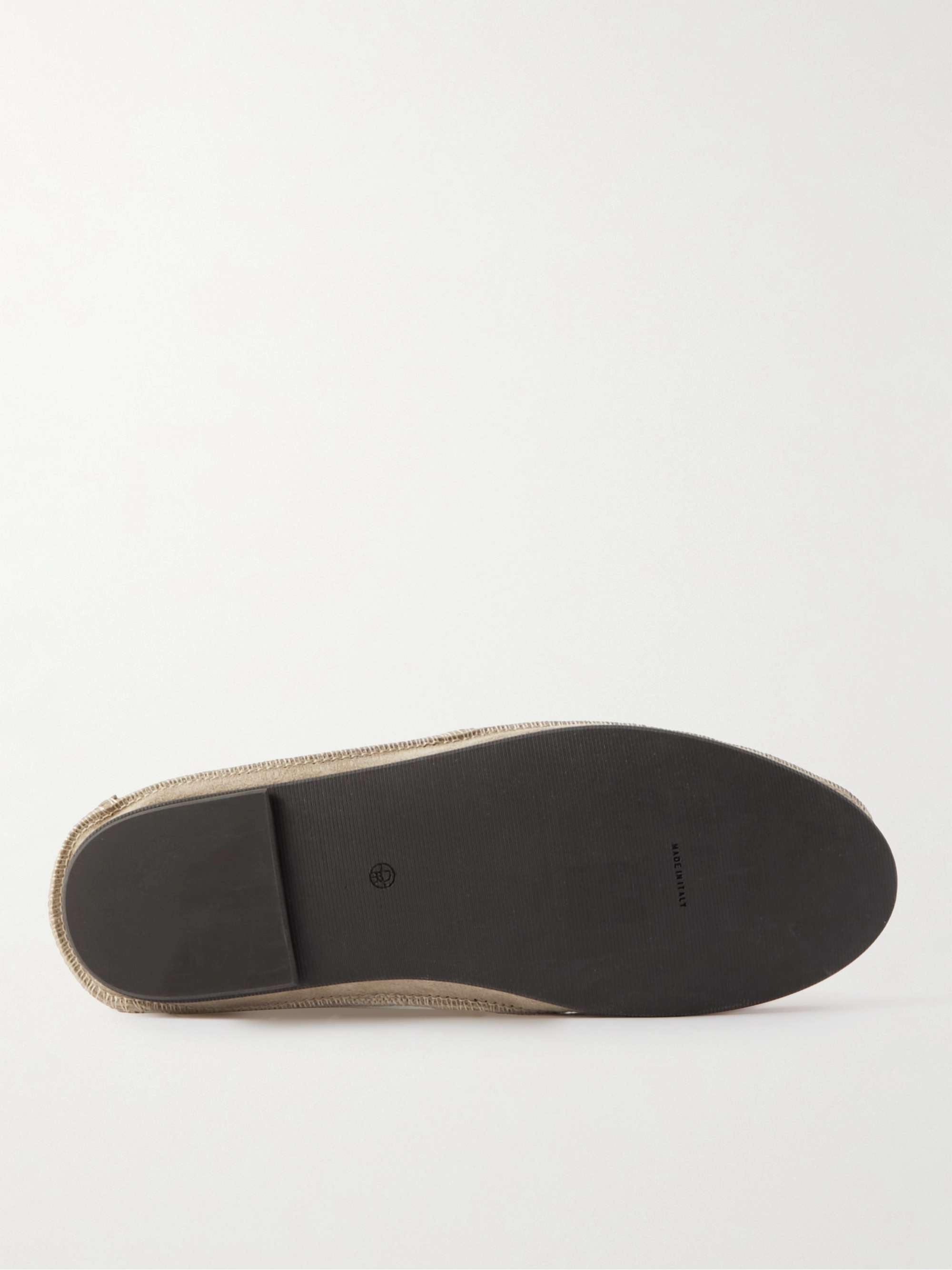 THE ROW Tyler Suede Loafers