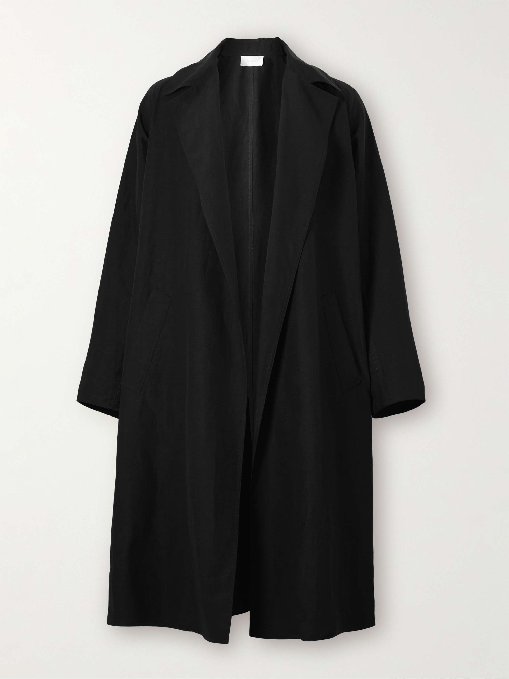 THE ROW Emilio Silk and Linen-Blend Twill Coat for Men | MR PORTER